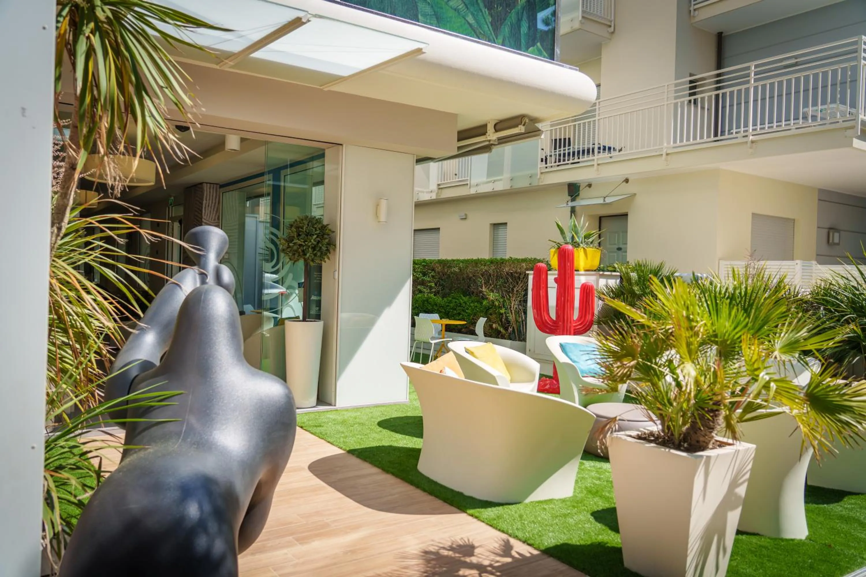 Garden in Design Hotel Astra B&B