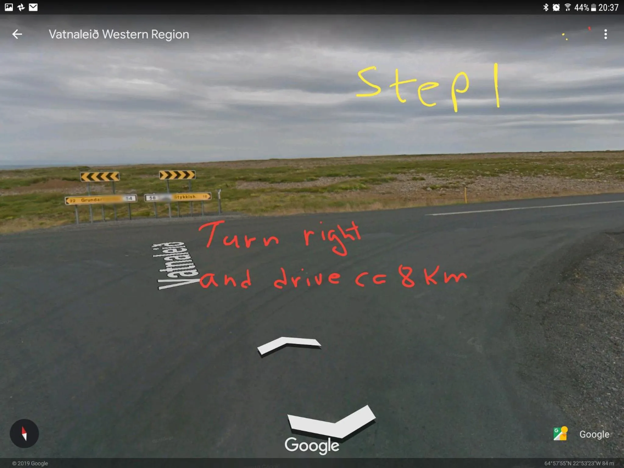 Location in Hotel Stundarfridur