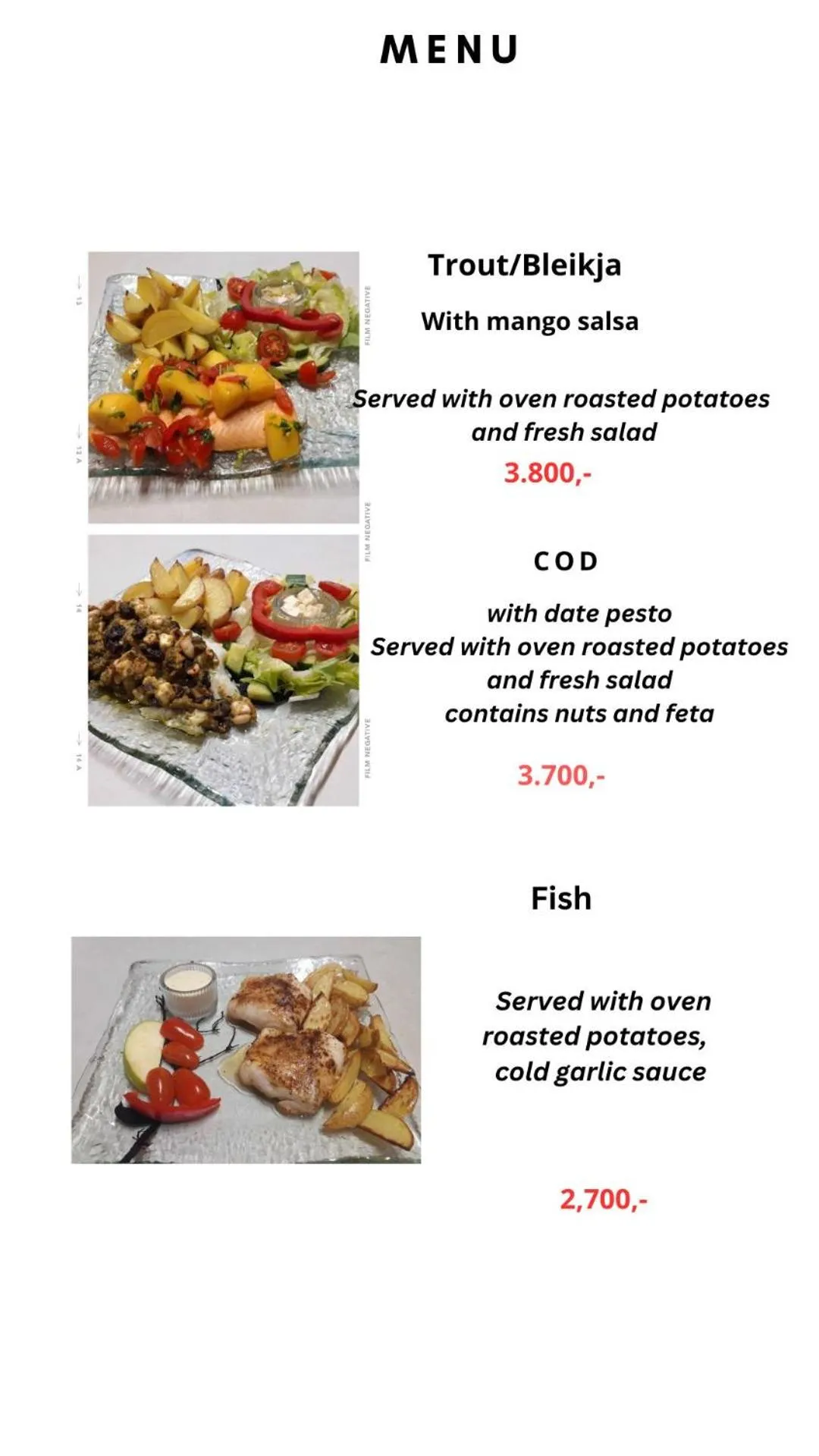 Restaurant/places to eat in Hotel Stundarfridur