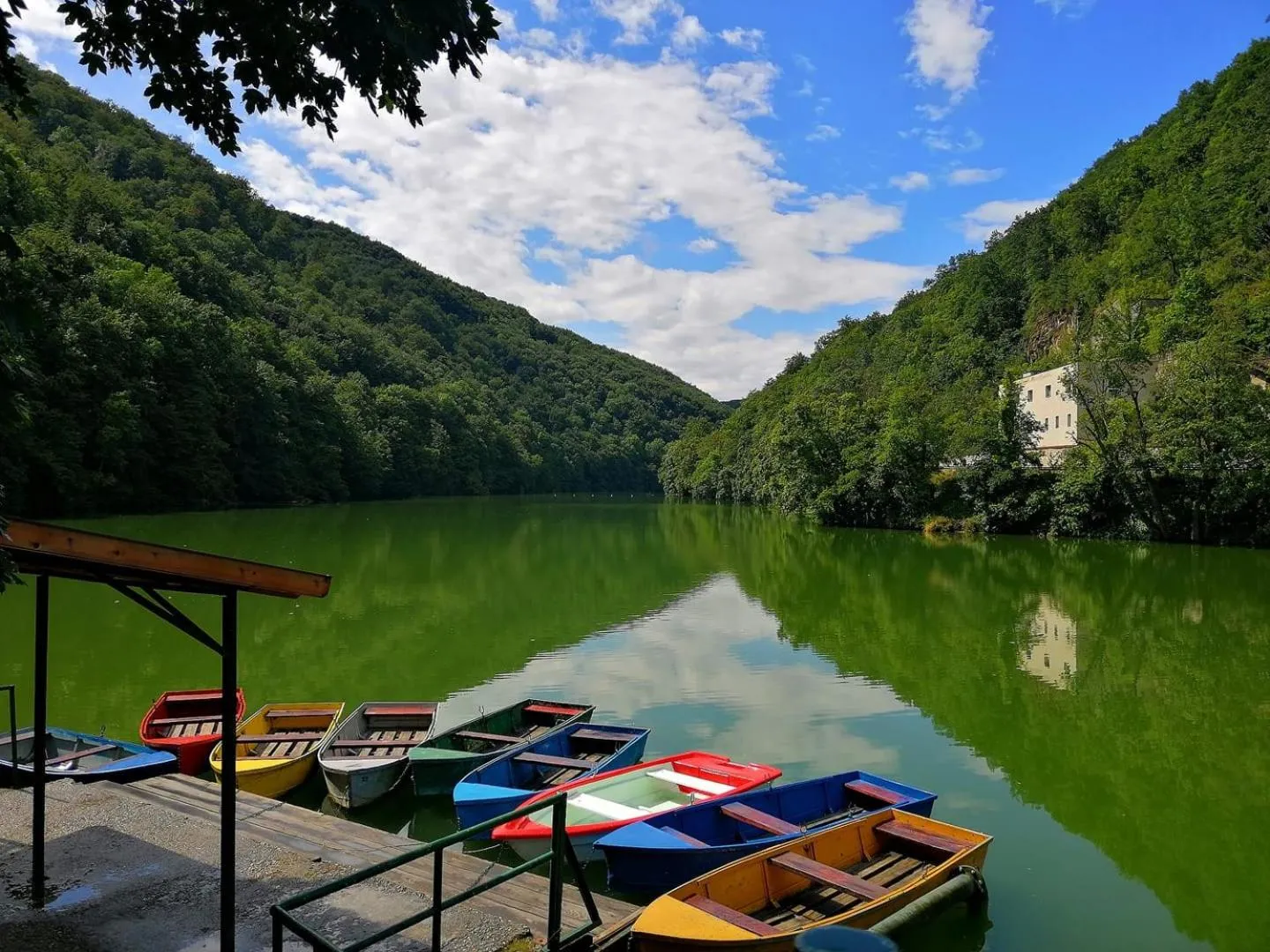 Lake view in Hotel Tókert Szálloda és Étterem