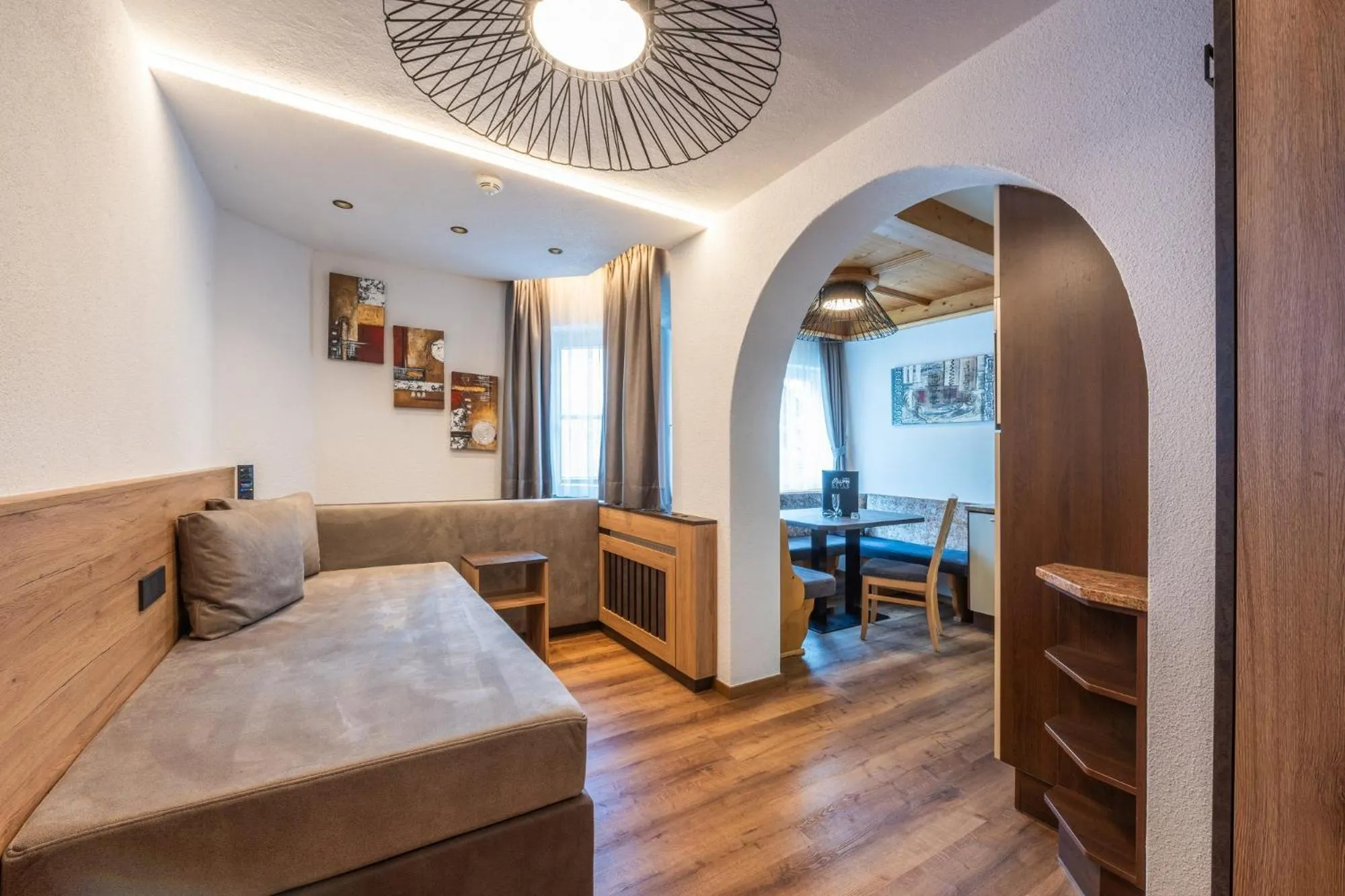 Living room, Bed in Alpinstyle Hotel Ischgl