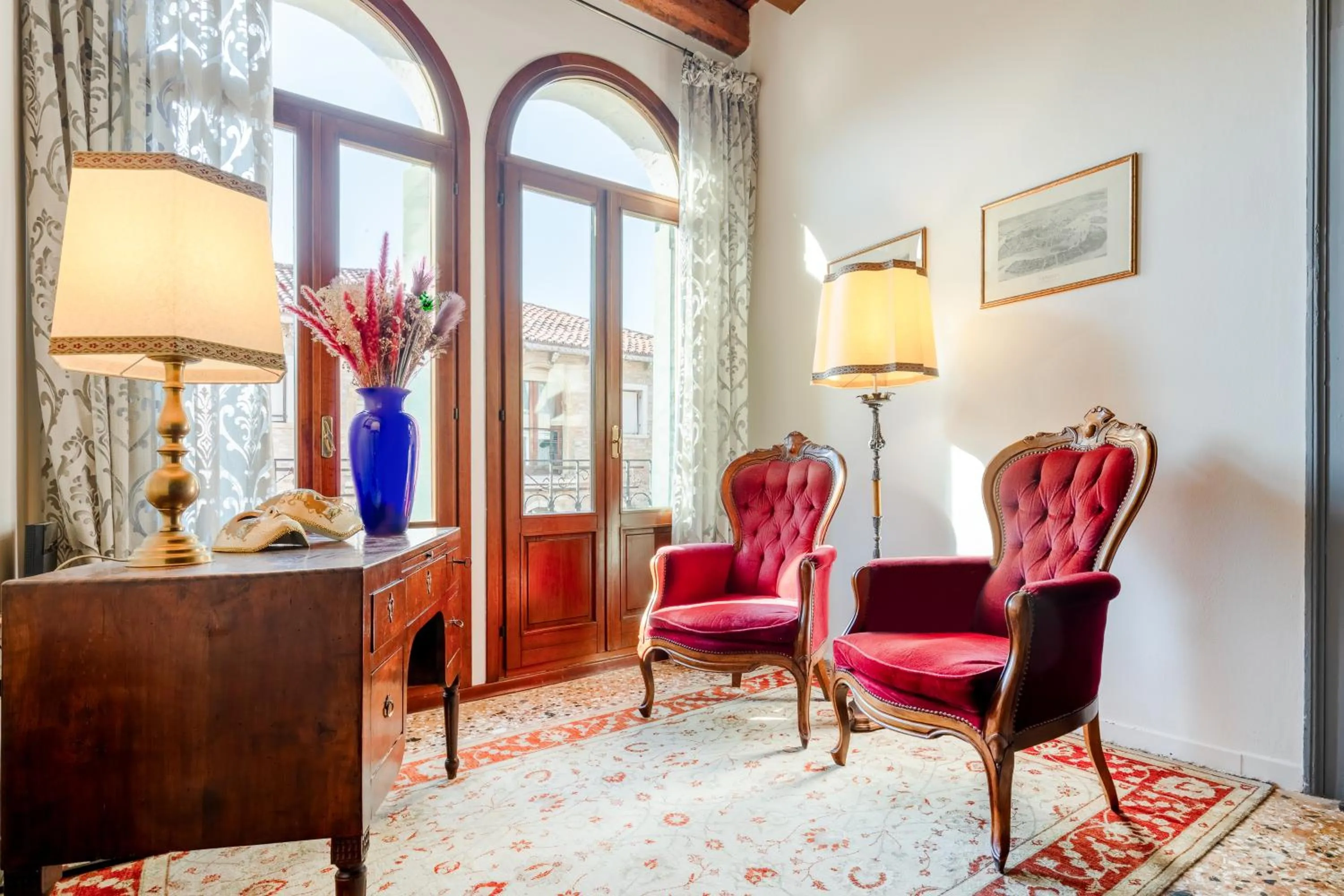 Lobby or reception in Ca' Santo Spirito B&B