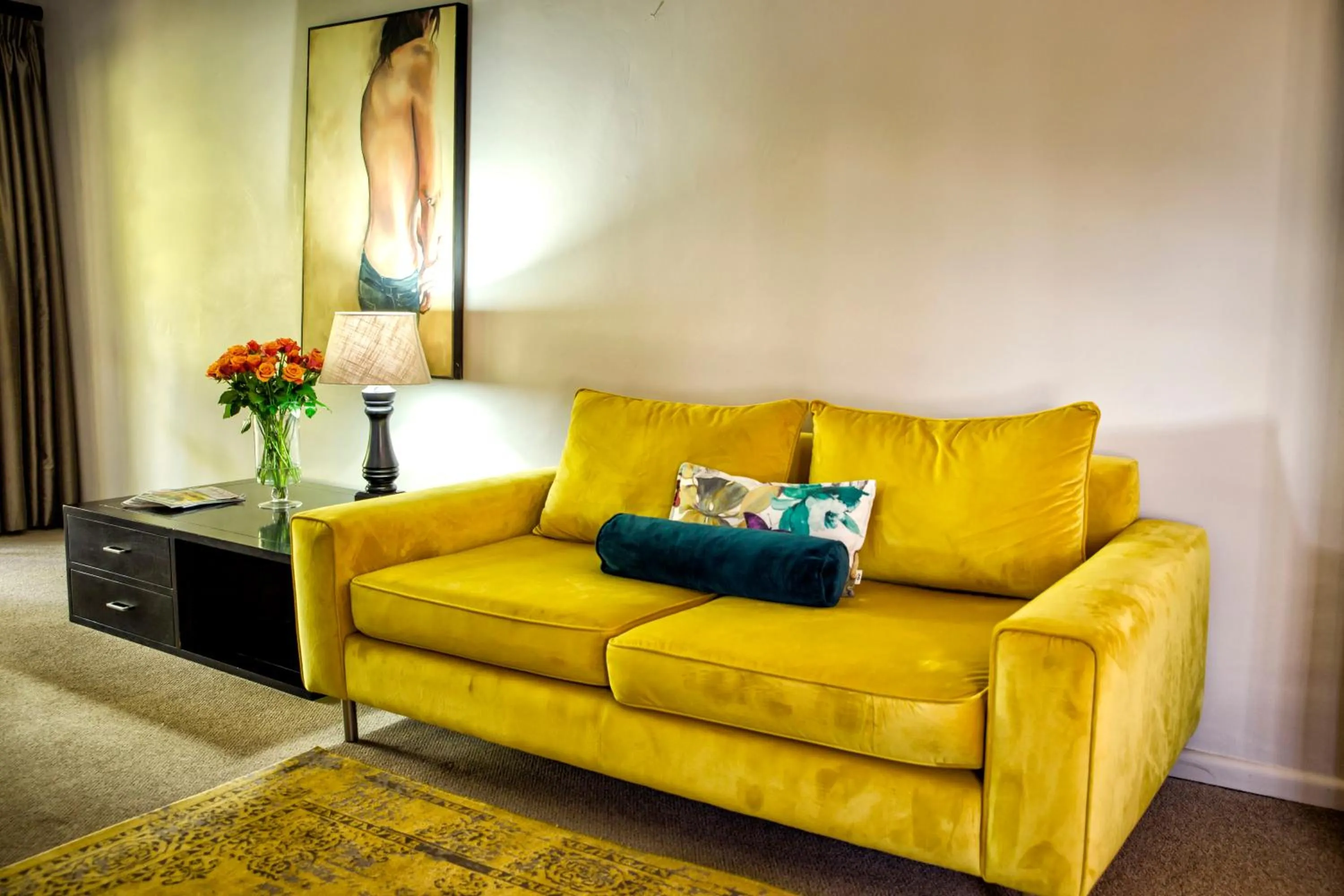 Seating area in Browns Manor