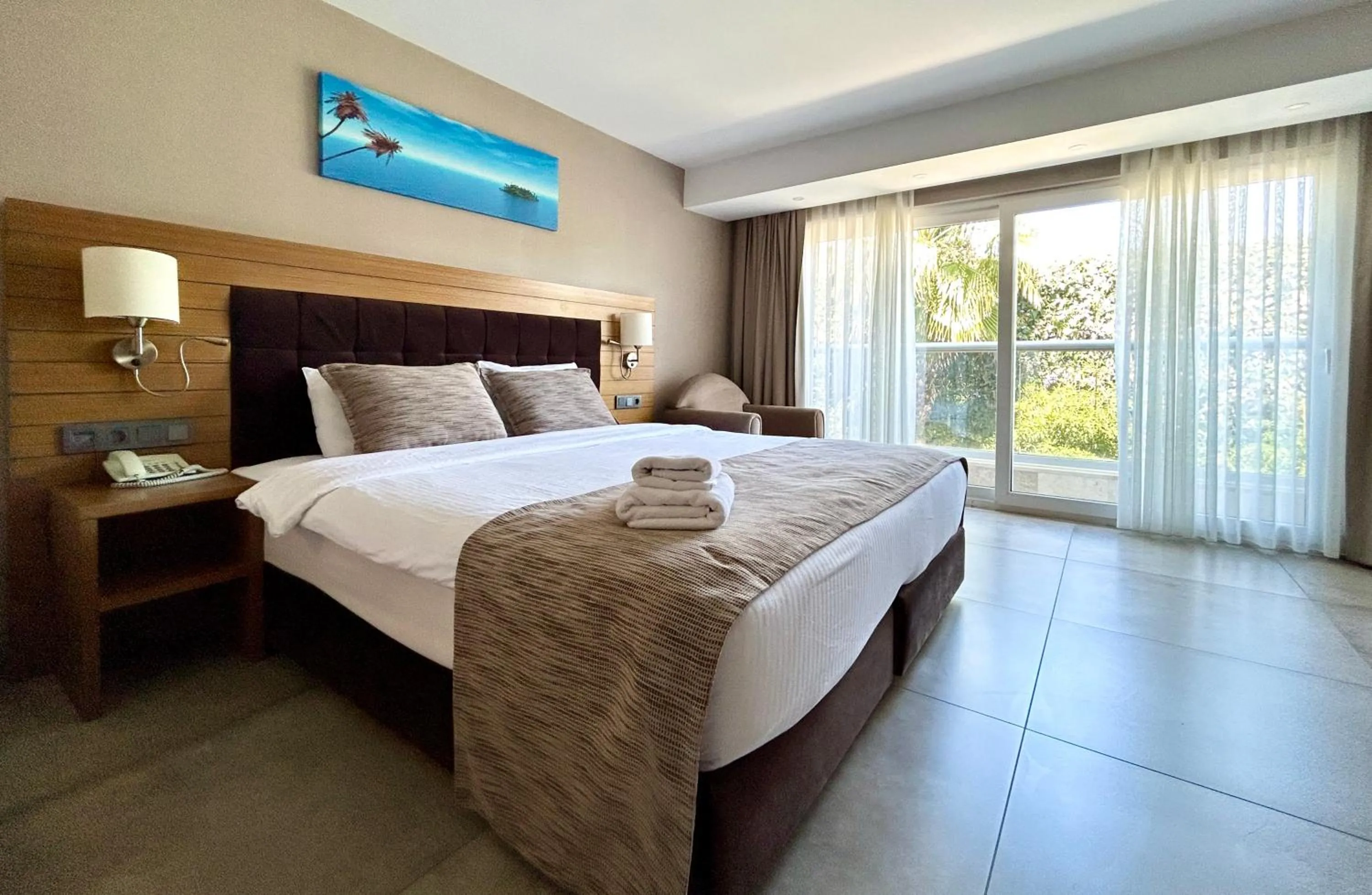 Bed in Marina Boutique Hotel