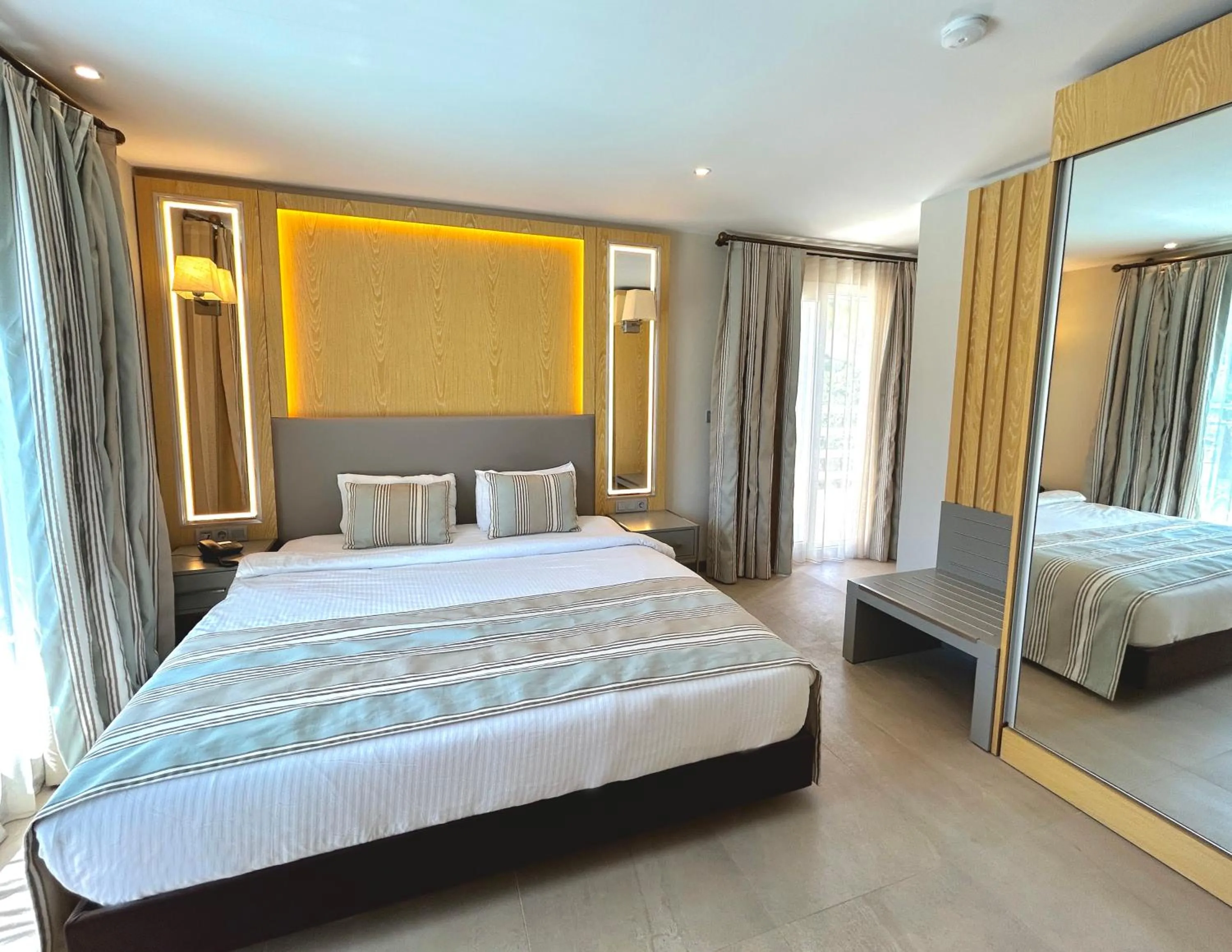 Bed in Marina Boutique Hotel