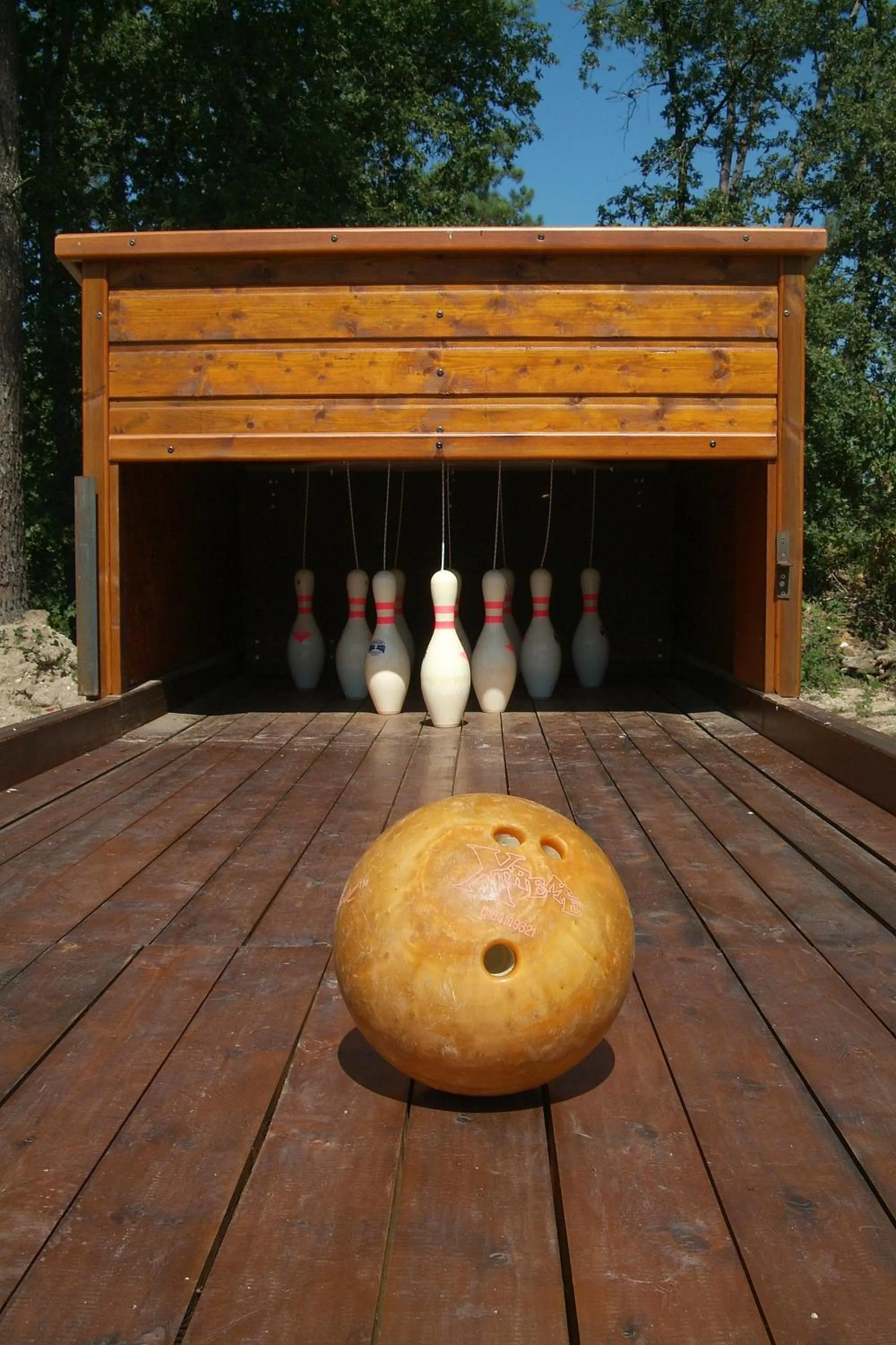Bowling in Hotel Restaurant Logis Le Tropicana