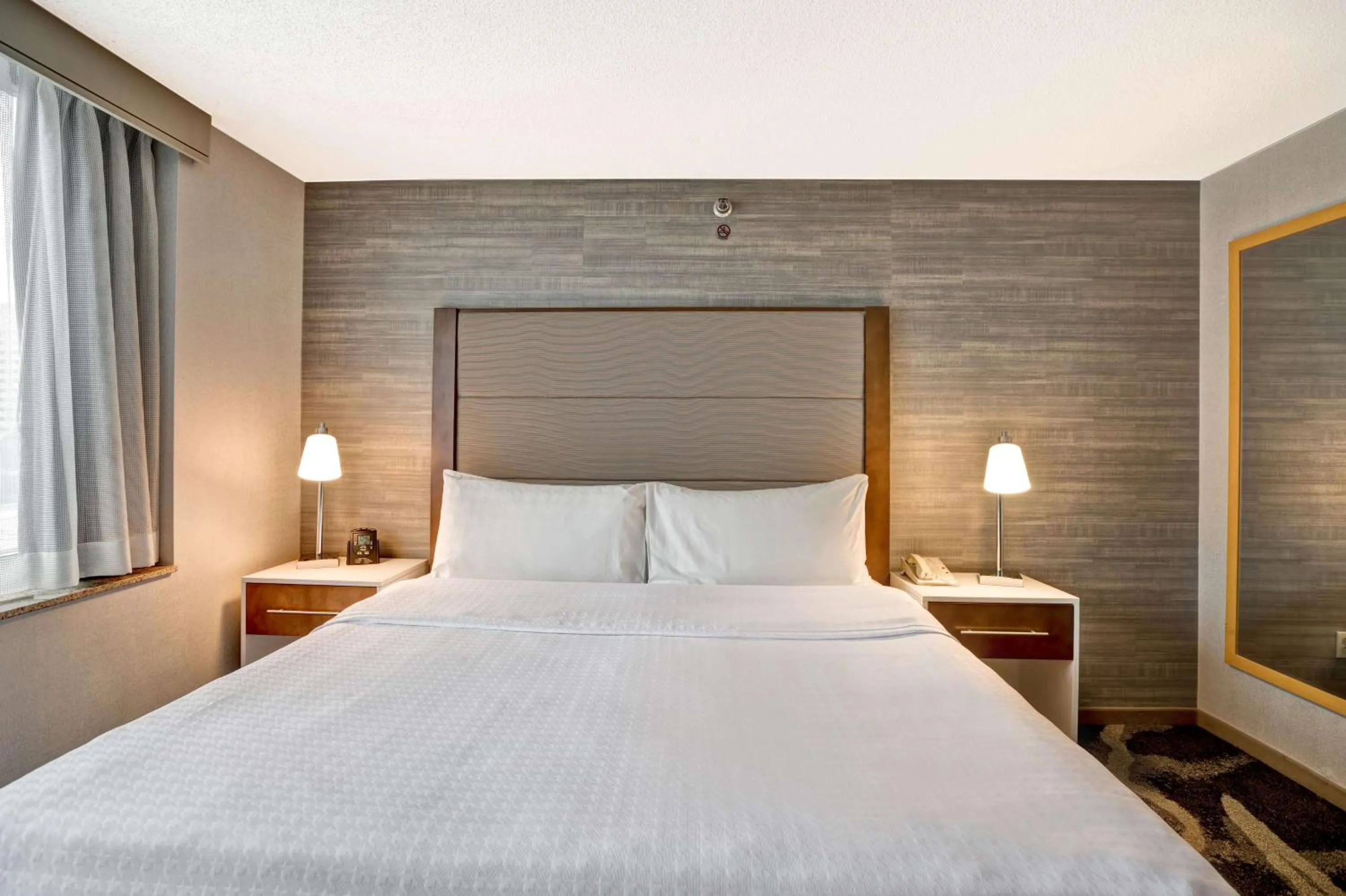 Bed in Homewood Suites by Hilton Chicago-Downtown
