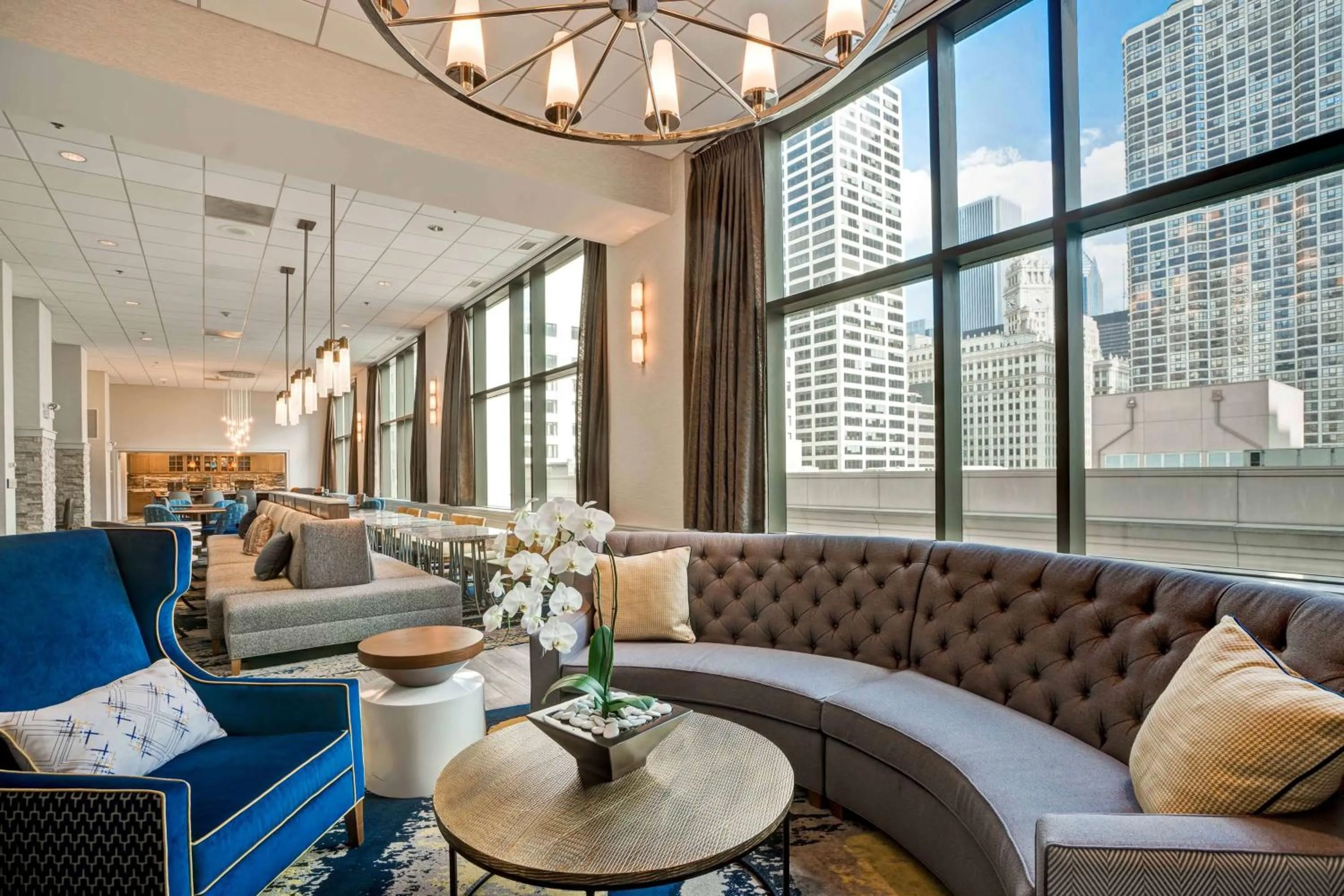Lobby or reception in Homewood Suites by Hilton Chicago-Downtown