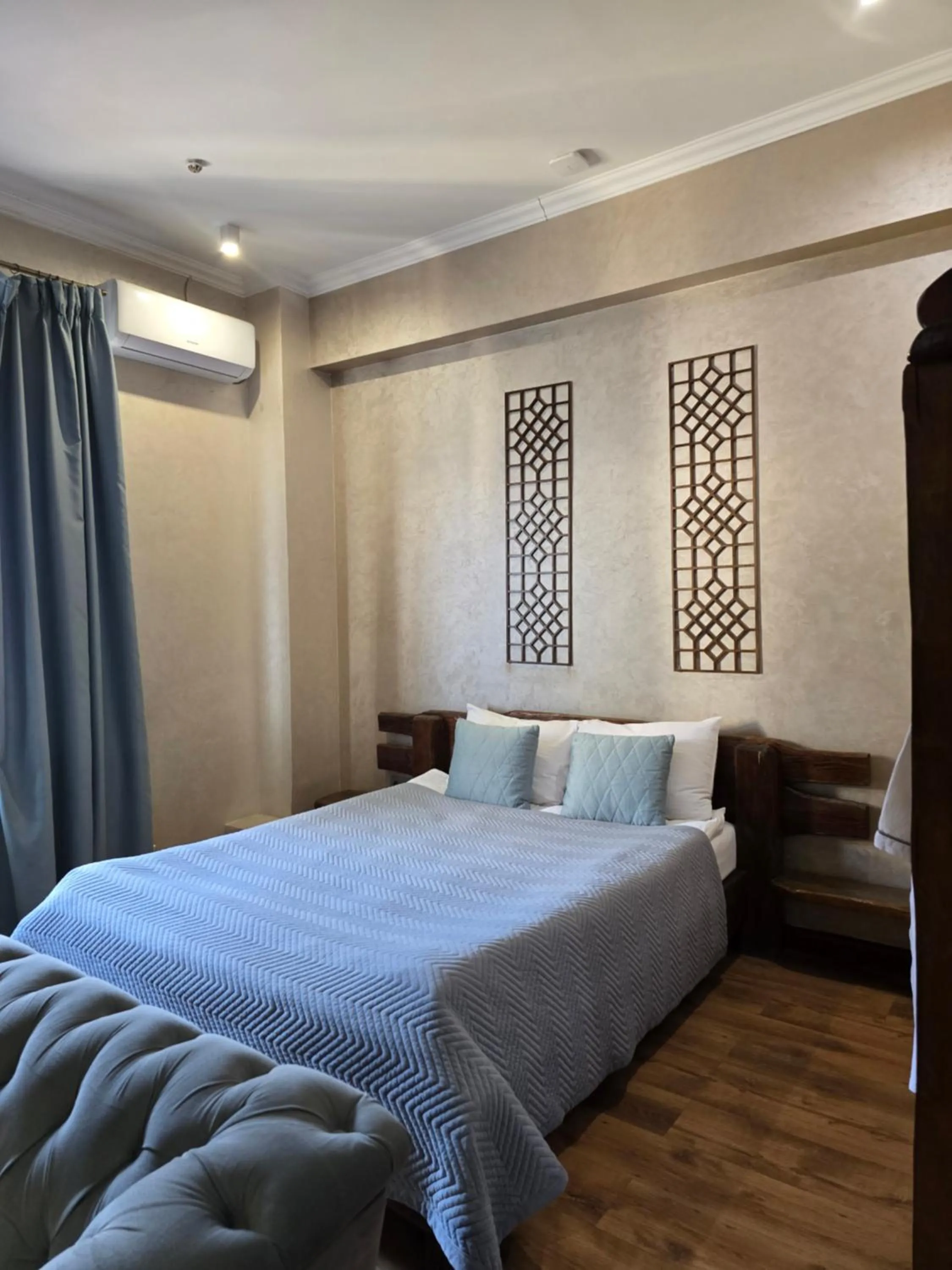 Bed in Saraishyq Hotel