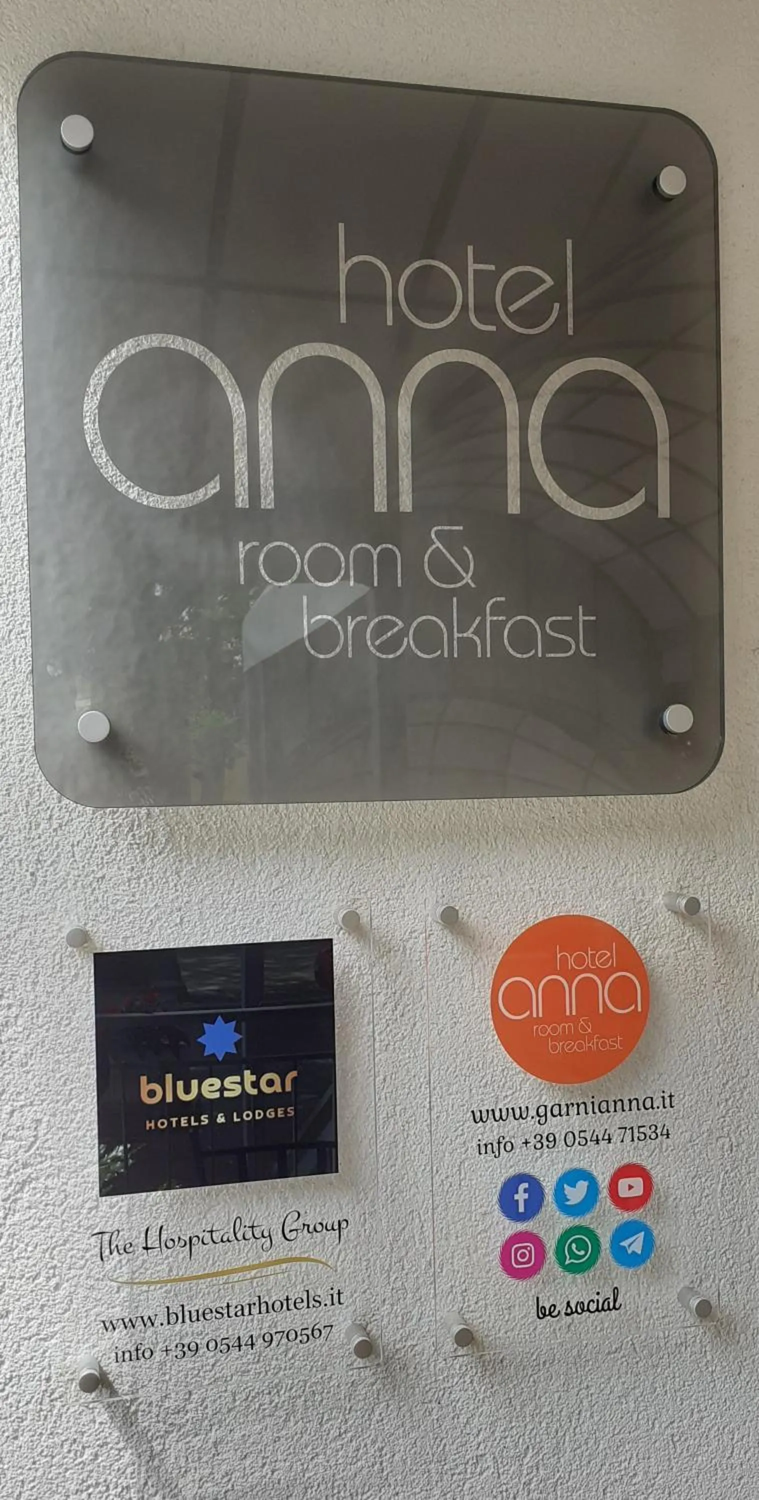 Property building in Hotel Garnì Anna