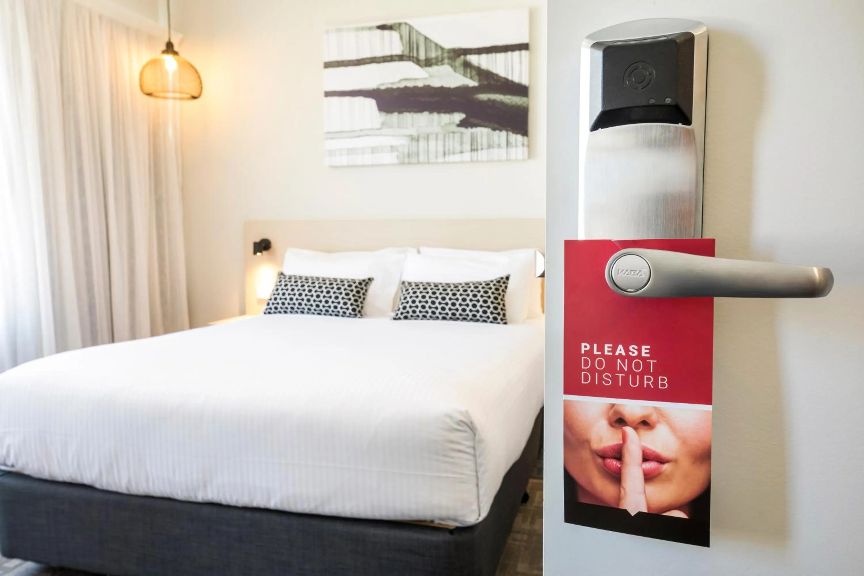 Decorative detail, Bed in Nightcap at Finsbury Hotel