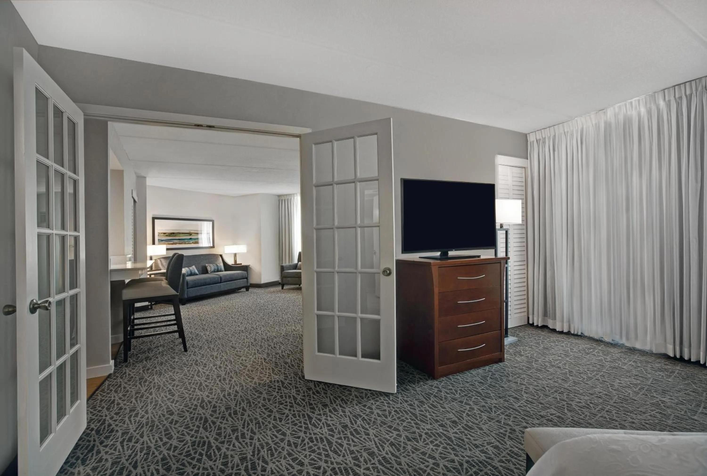 Bedroom, Bed in Homewood Suites by Hilton Chicago-Lincolnshire