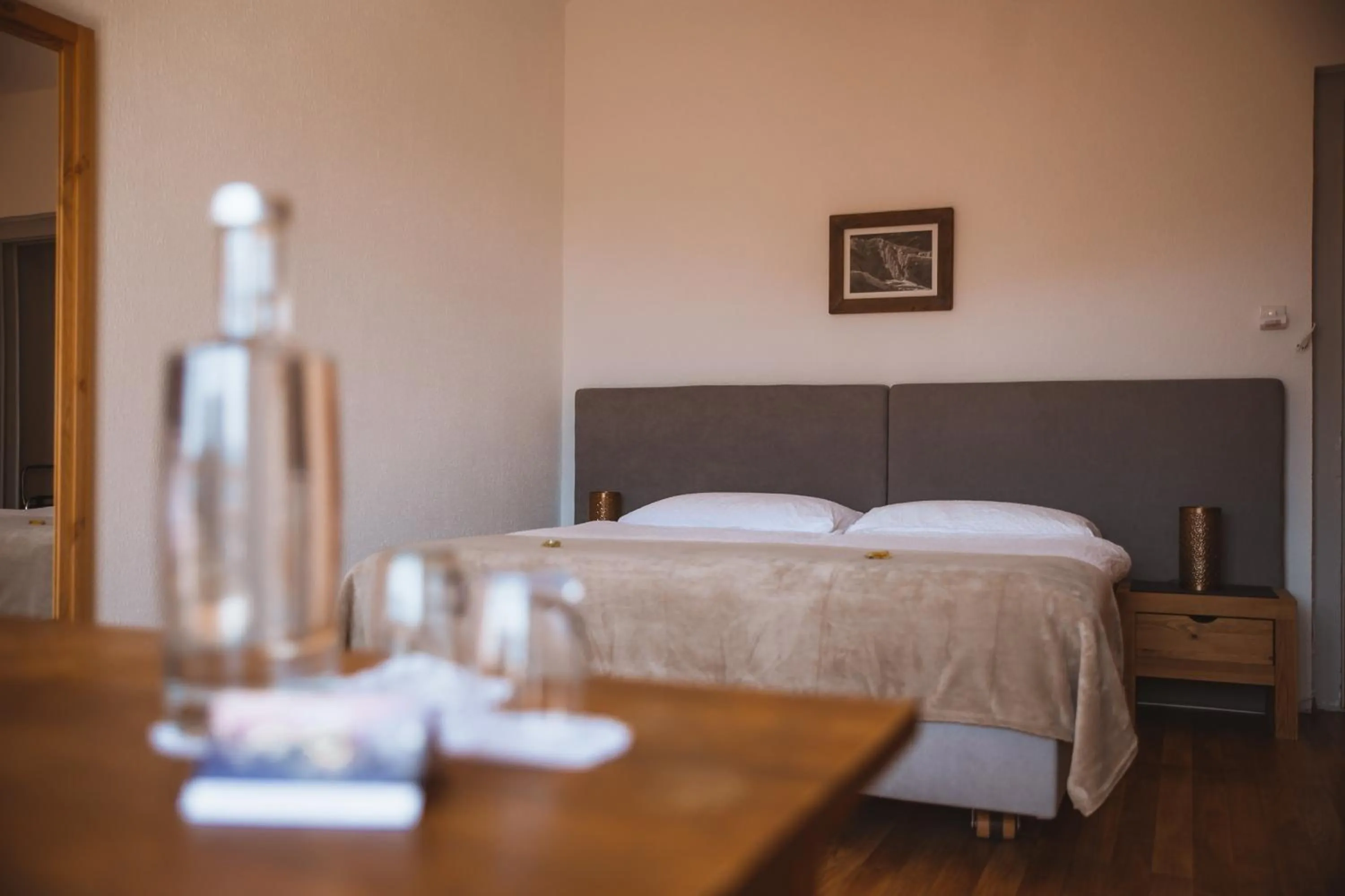 Bed in Hotel Splendide