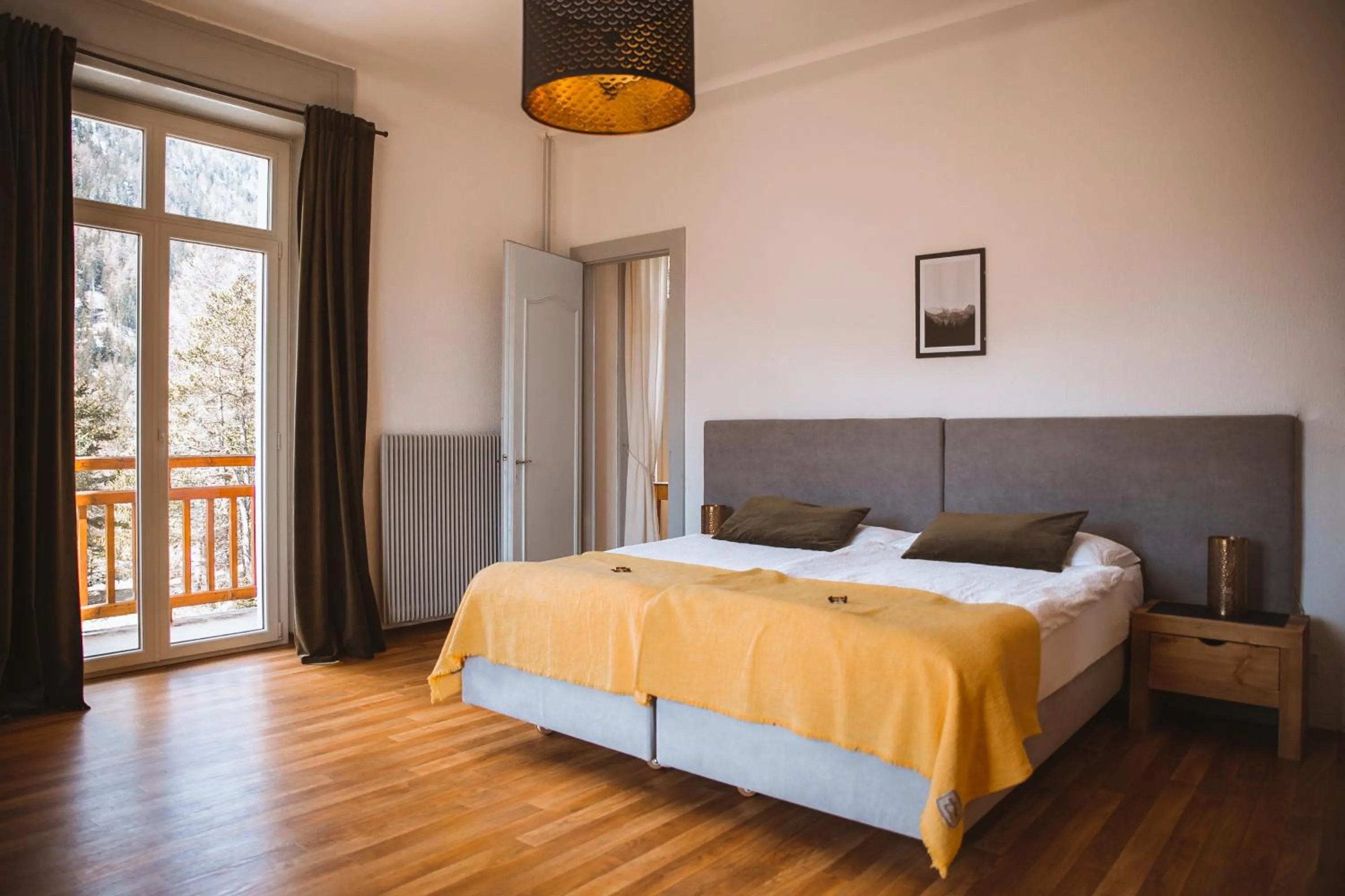 Bed in Hotel Splendide