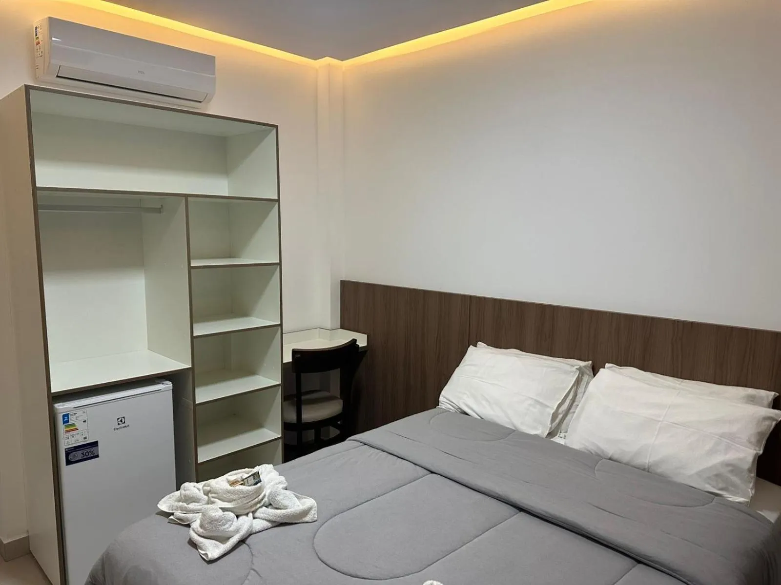 Bed in Pousada Vó Dena