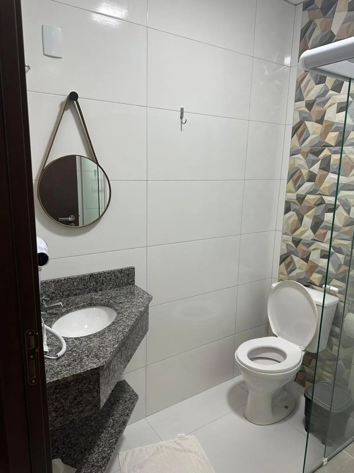 Shower in Pousada Vó Dena