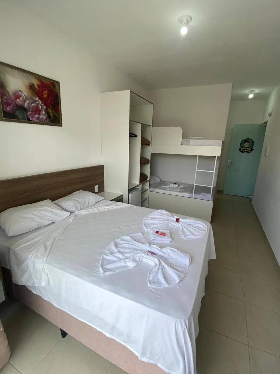 Bed in Pousada Vó Dena