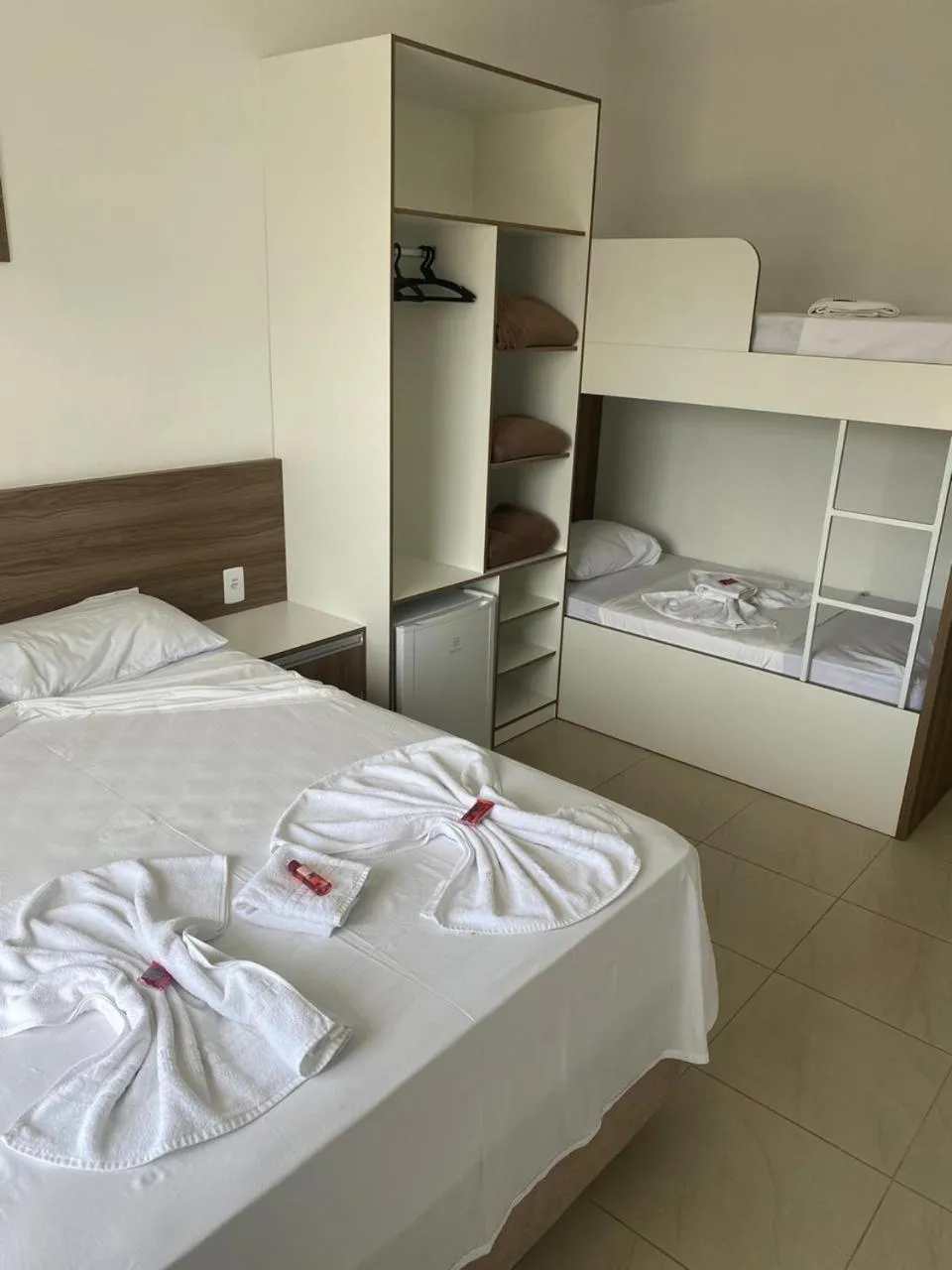 Bed in Pousada Vó Dena