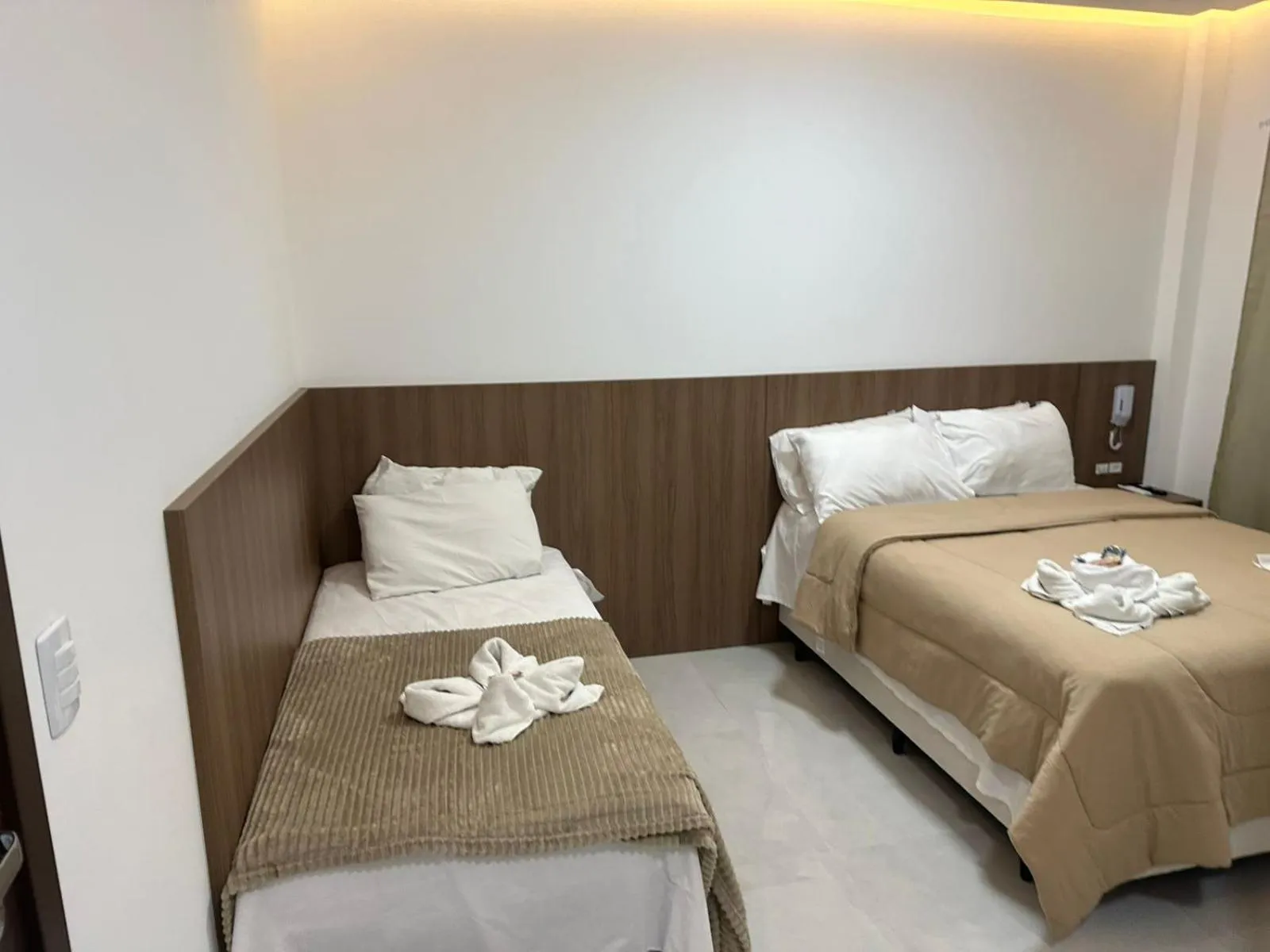 Bed in Pousada Vó Dena