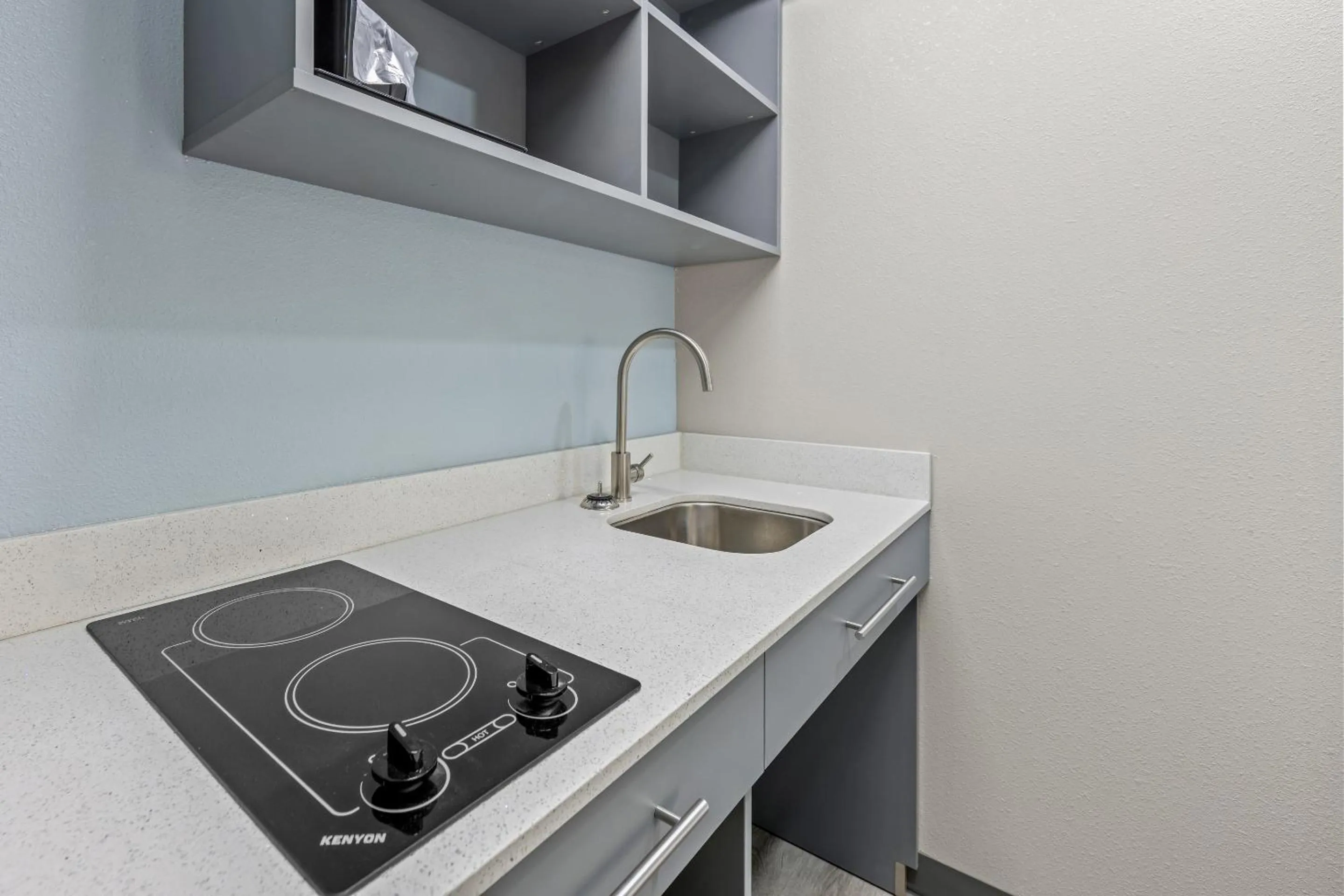 Photo of the whole room in HomeTowne Studios by Red Roof Athens, TN