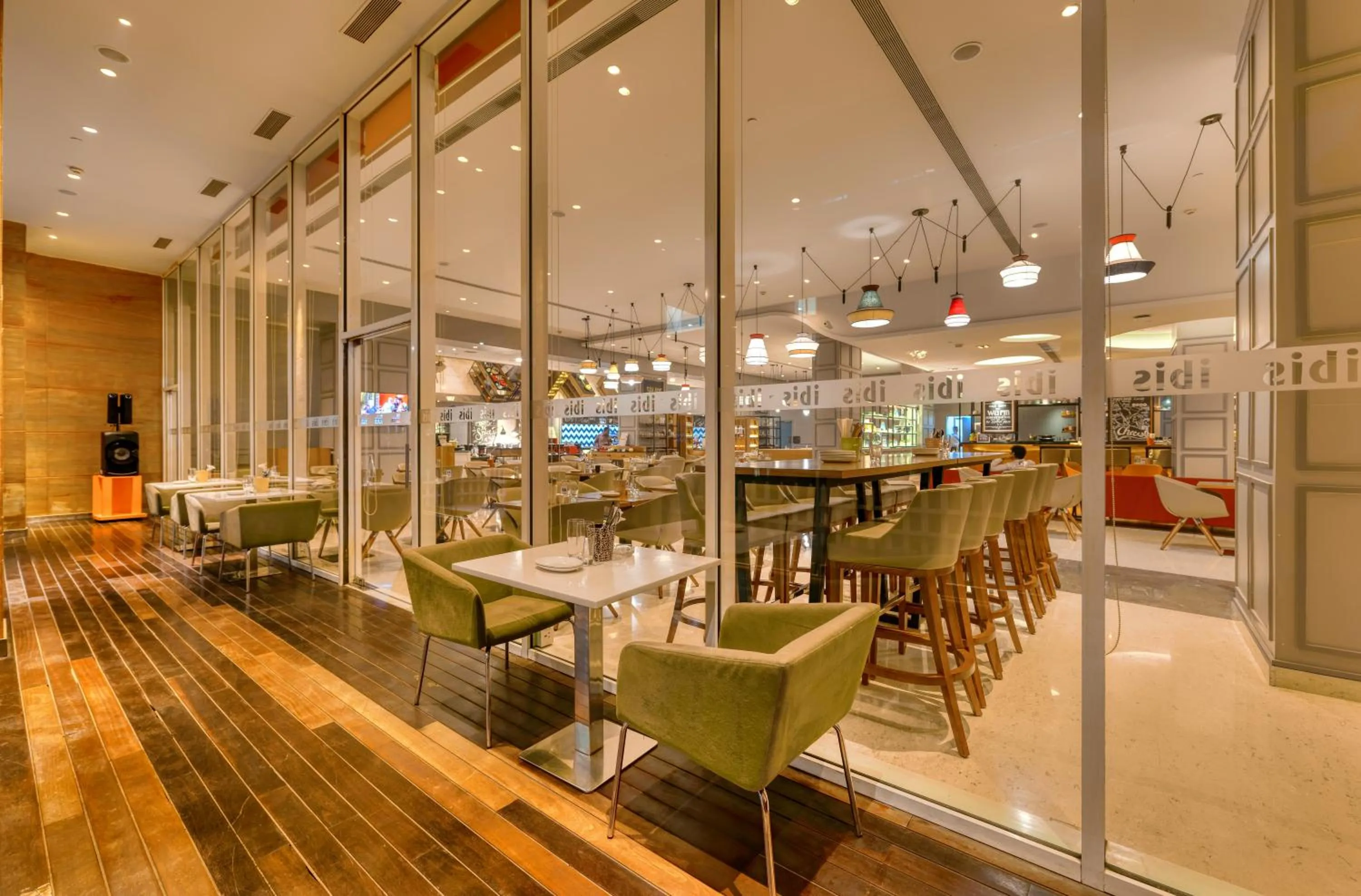 Restaurant/places to eat in ibis Bengaluru Outer Ring Road