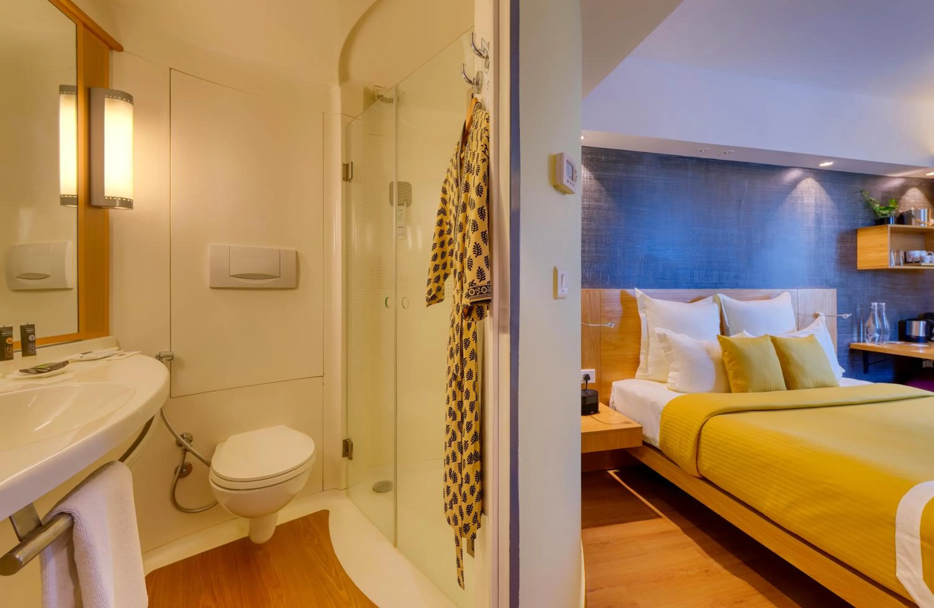 Toilet, Bed in ibis Bengaluru Outer Ring Road