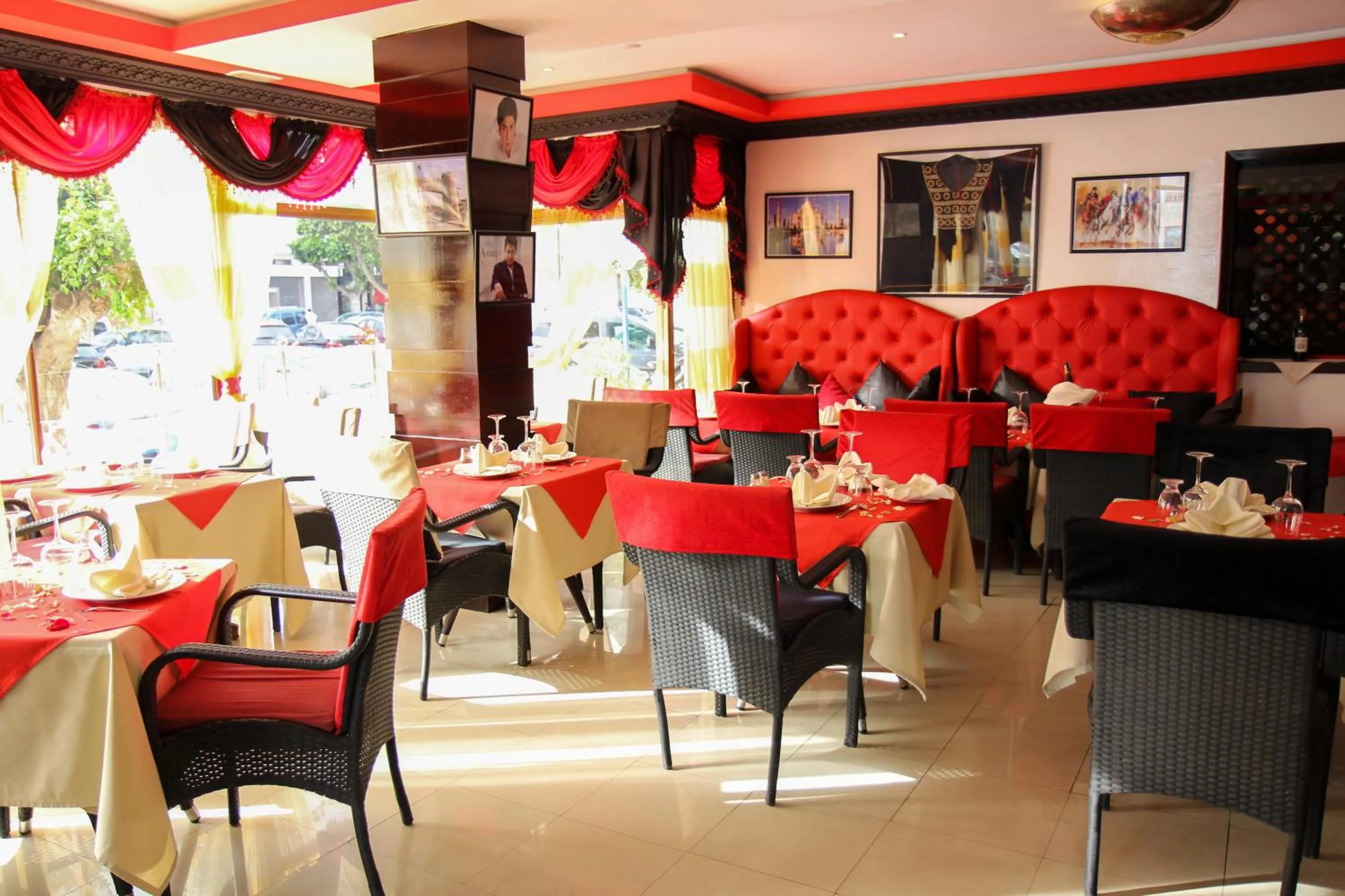 Food and drinks in New Farah Hotel