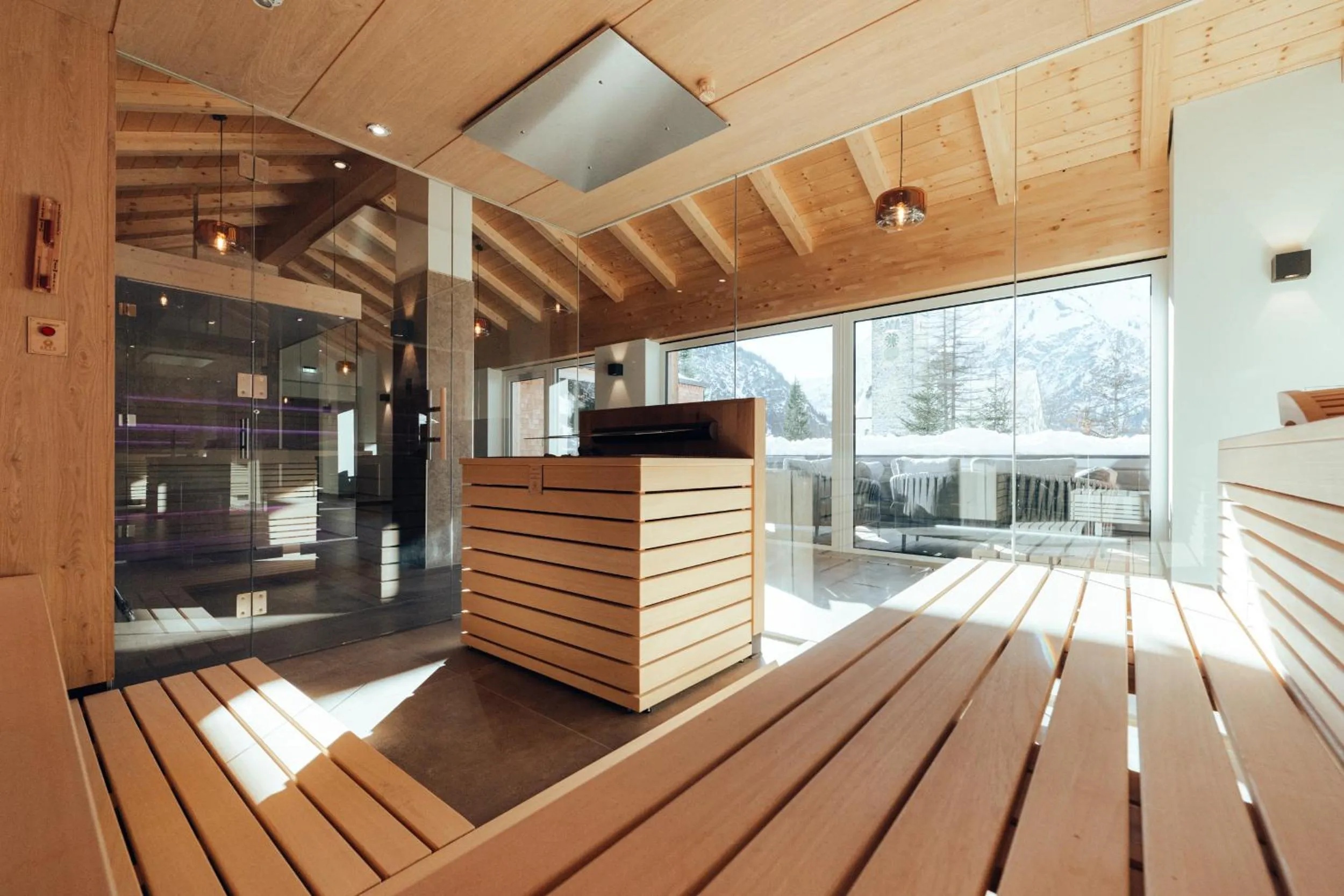 Sauna in Hotel Tradizio