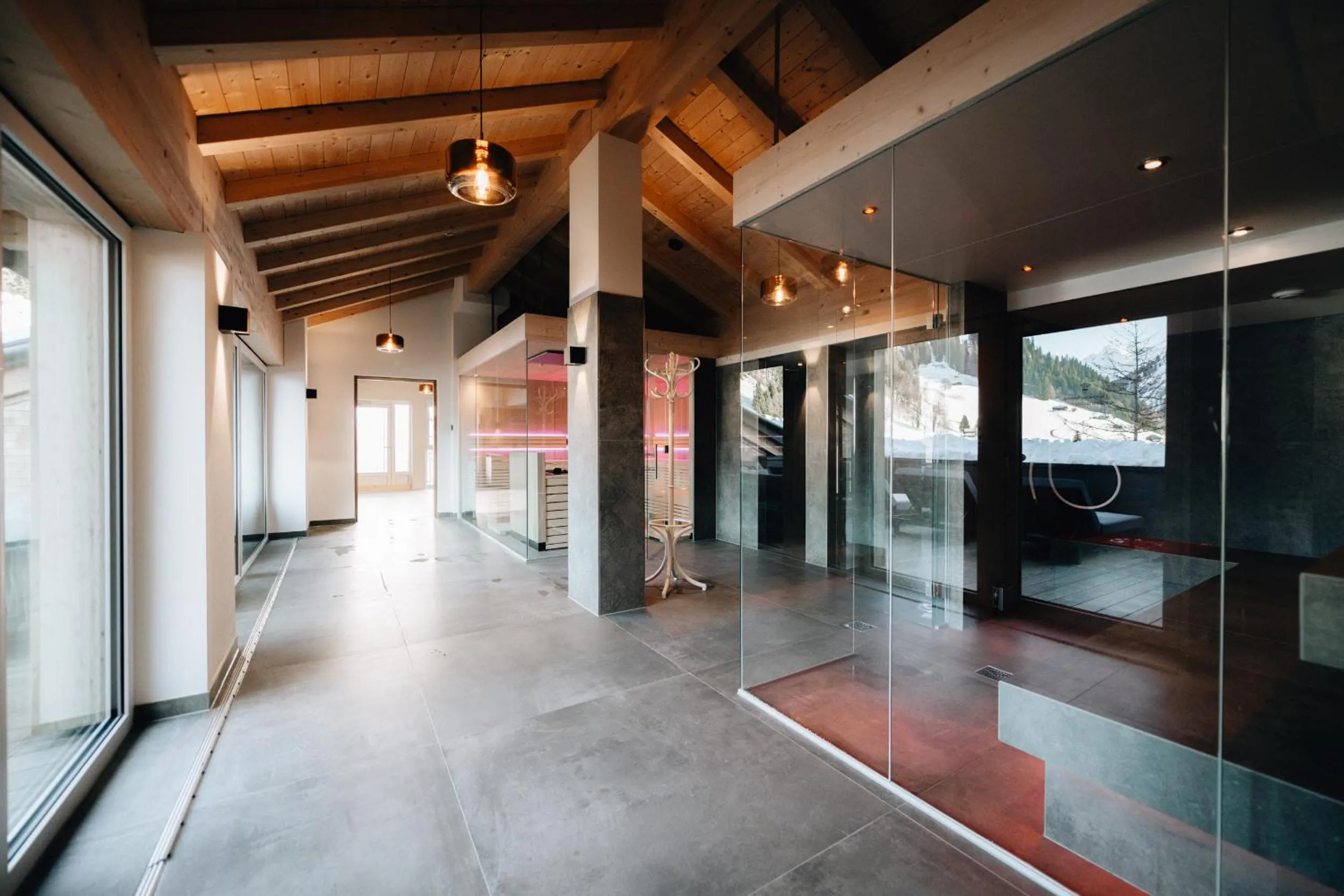 Sauna in Hotel Tradizio
