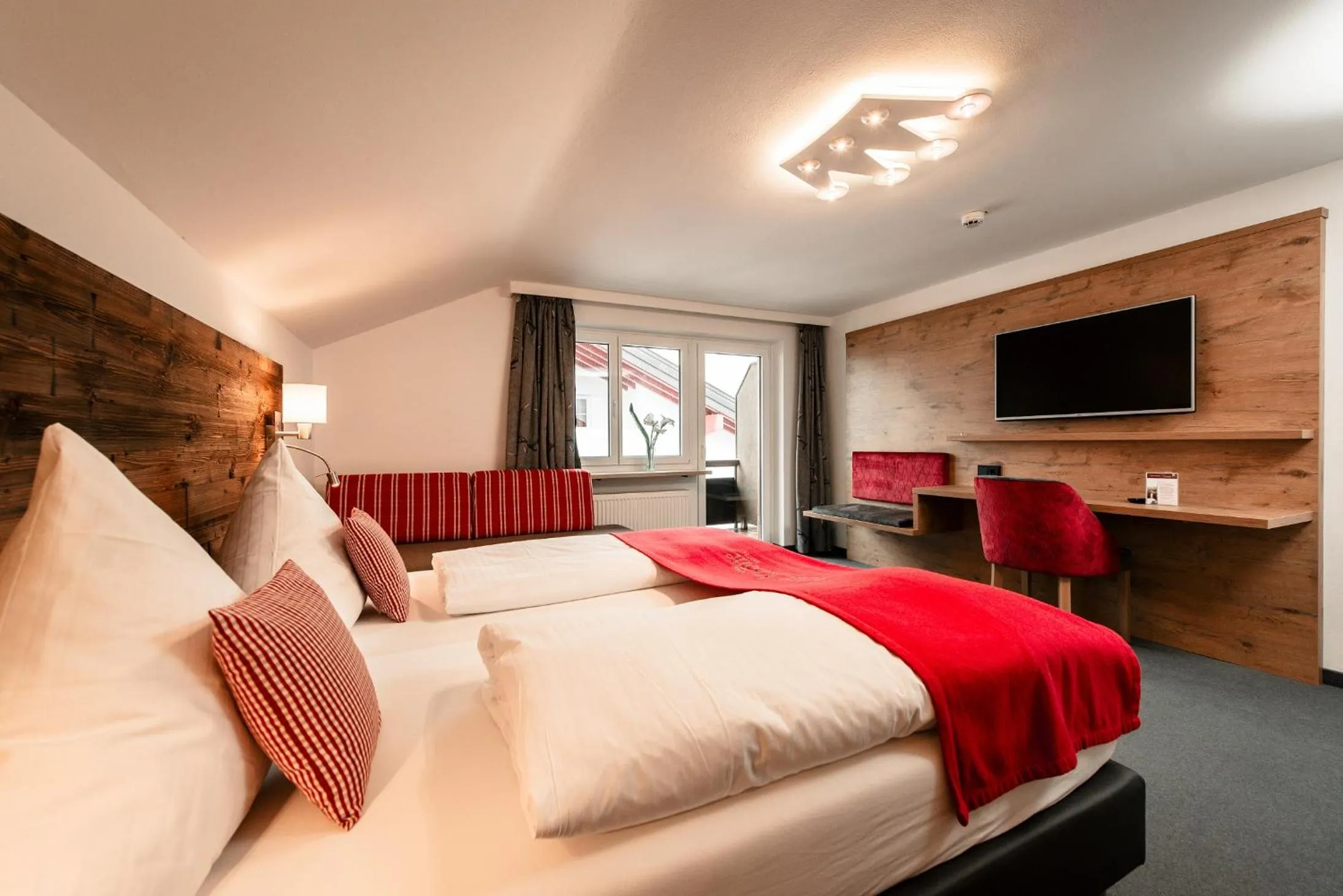 Bed in Hotel Tradizio