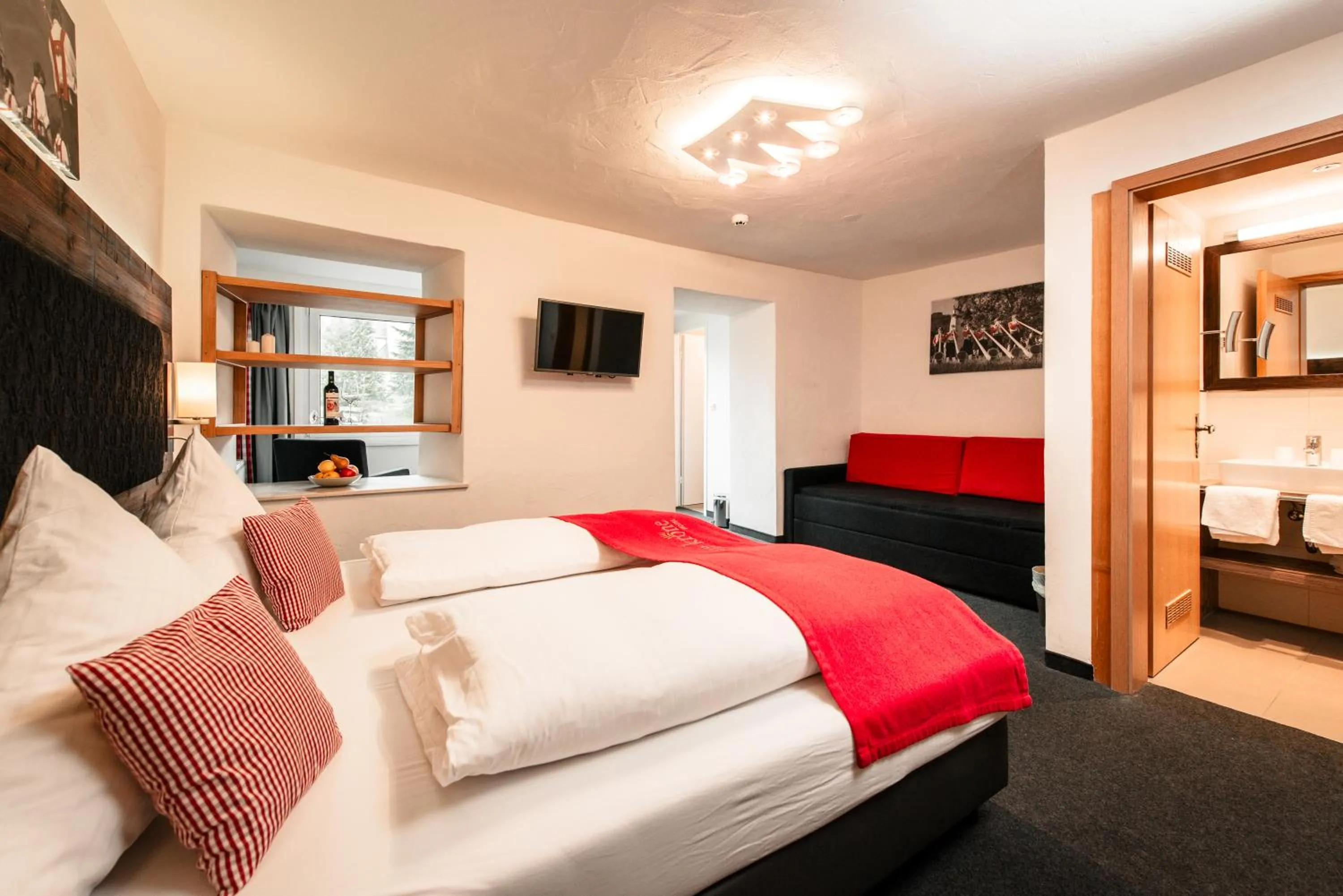 Bed in Hotel Tradizio