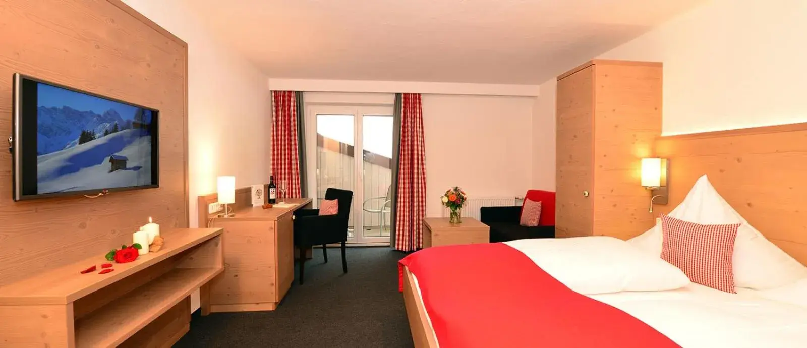 Standard Double Room with Balcony - single occupancy in Hotel Tradizio Standard Double Room with Balcony - single occupancy in Hotel Tradizio