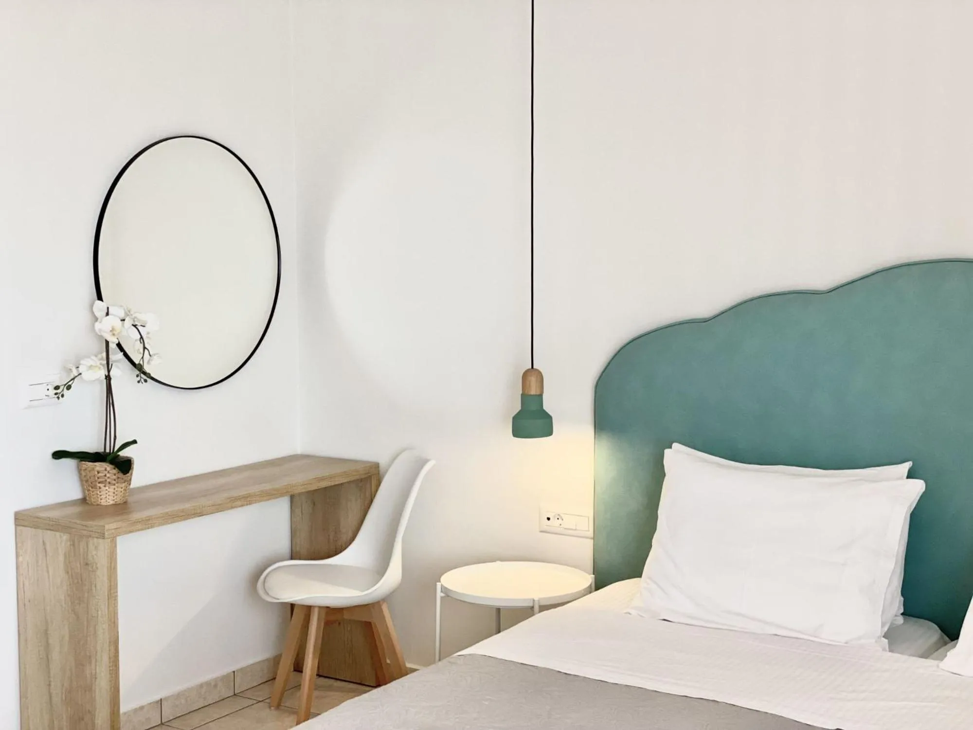 Bed in Lithies Sea View Boutique Hotel