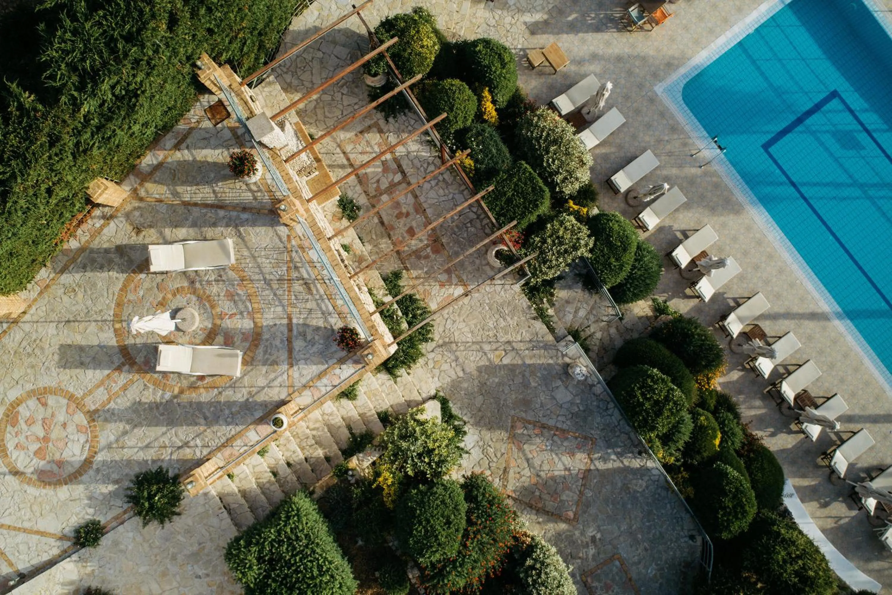 Bird's eye view in Lithies Sea View Boutique Hotel