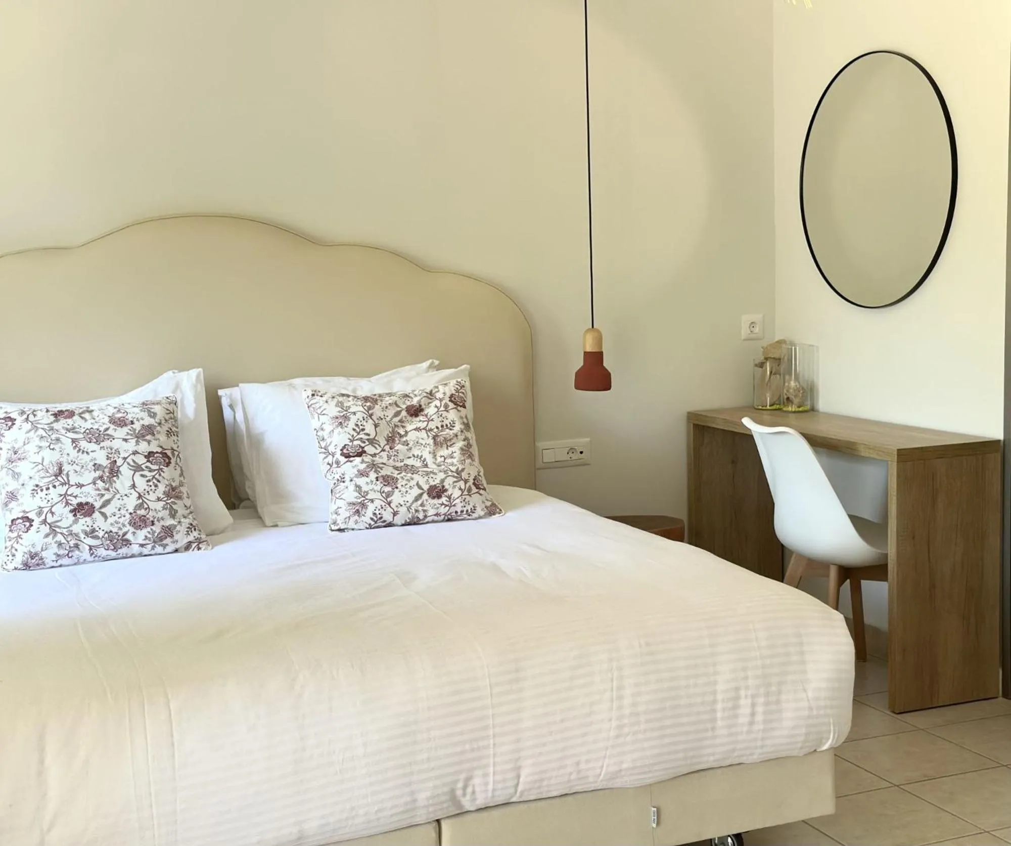 Bed in Lithies Sea View Boutique Hotel