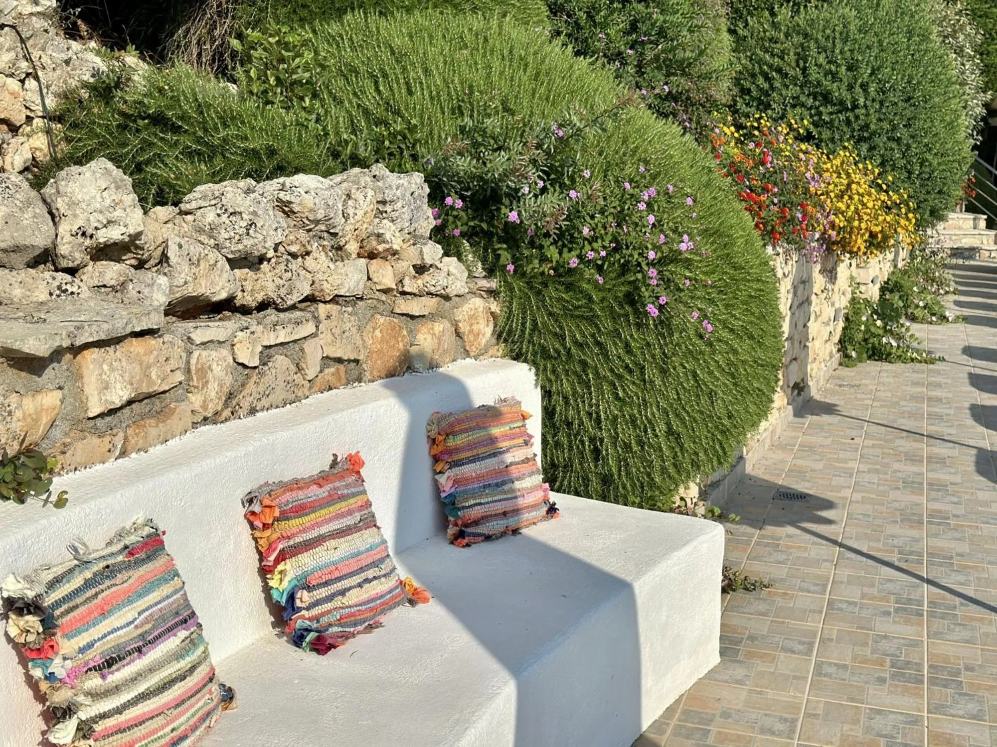 Garden in Lithies Sea View Boutique Hotel