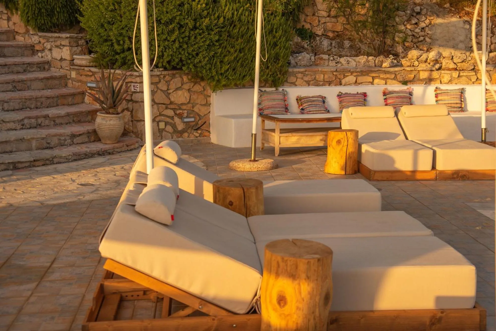 Swimming pool in Lithies Sea View Boutique Hotel