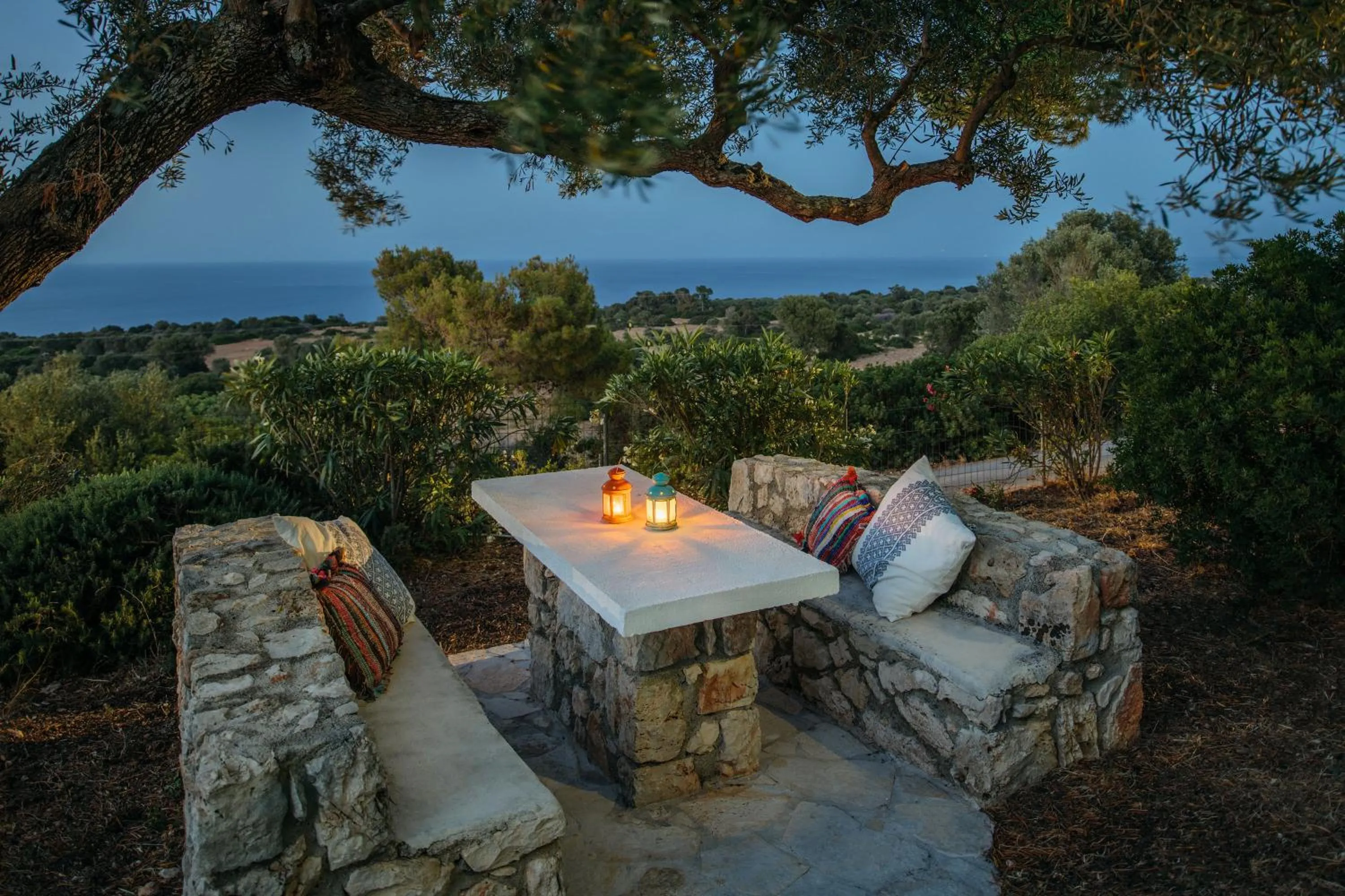 Patio in Lithies Sea View Boutique Hotel