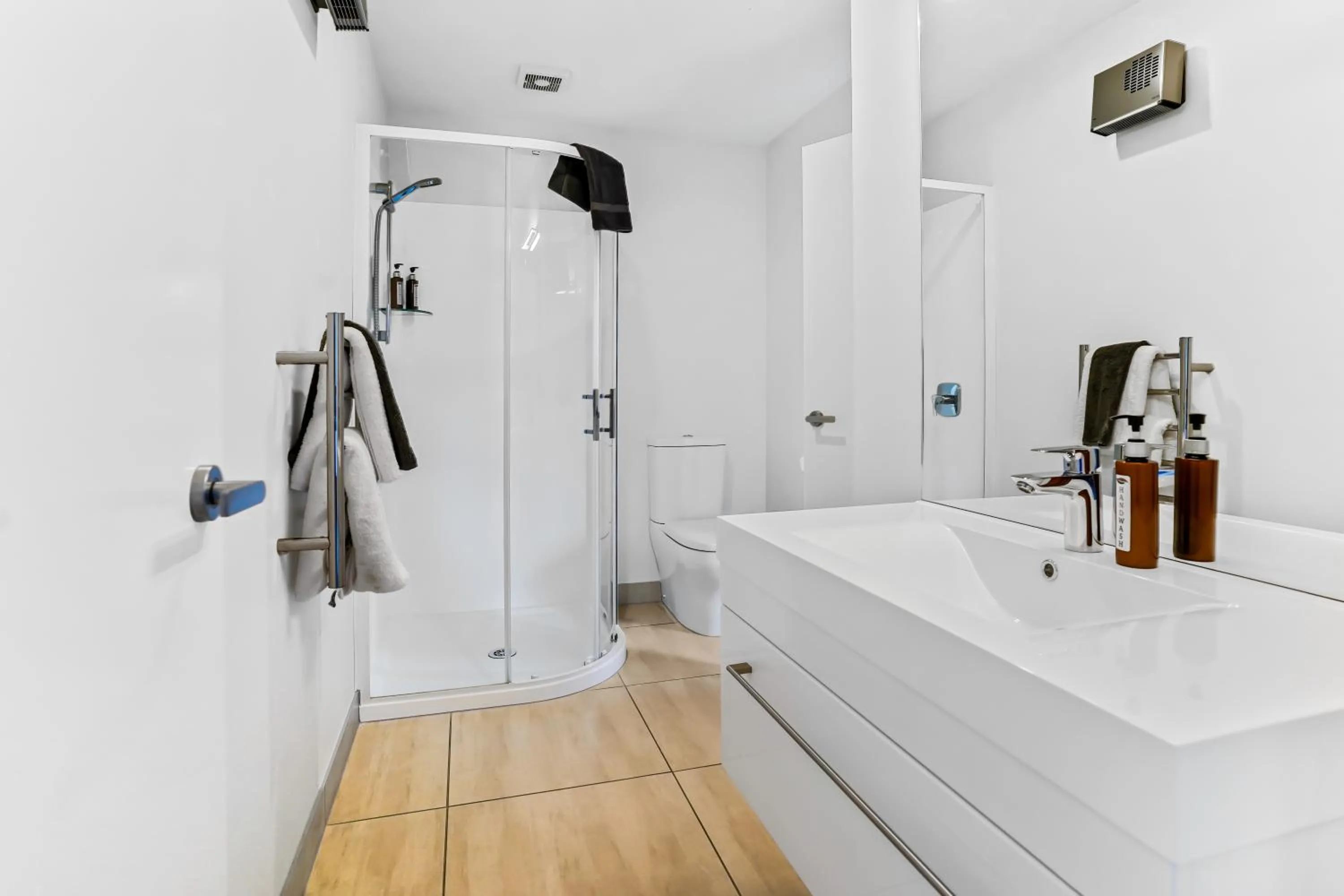 Shower in Central Park Apartments