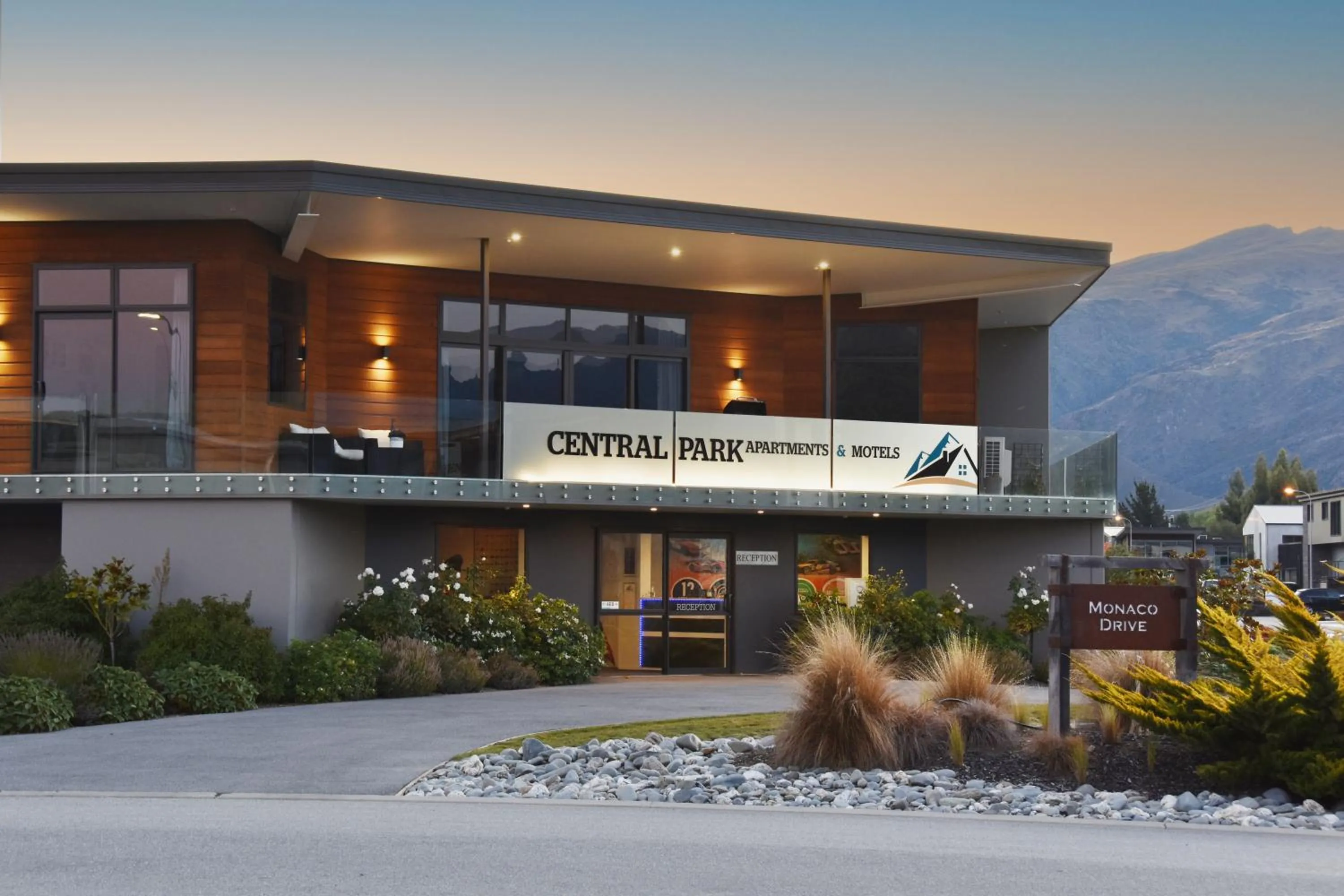 Property building in Central Park Apartments