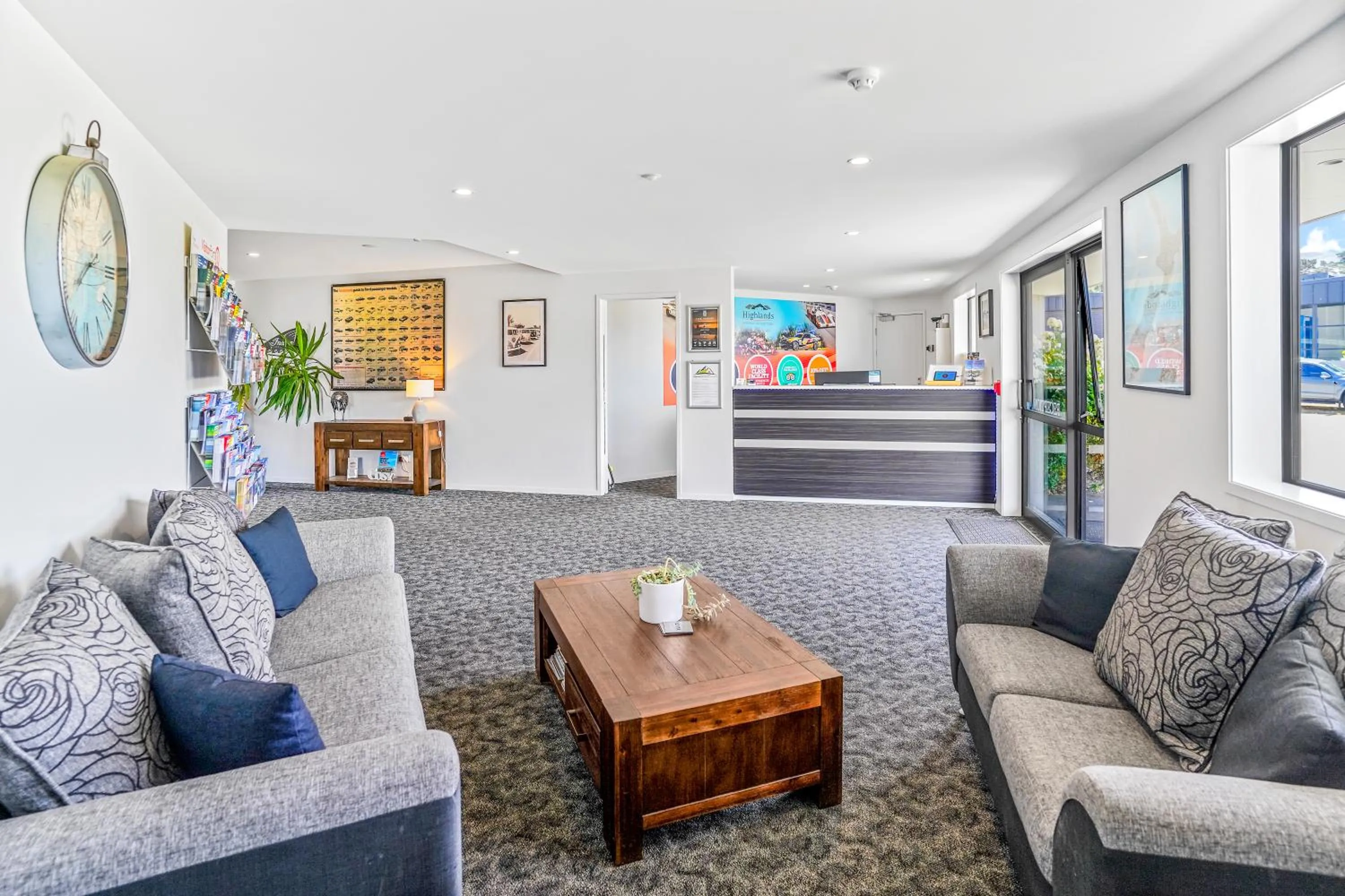 Lobby or reception in Central Park Apartments