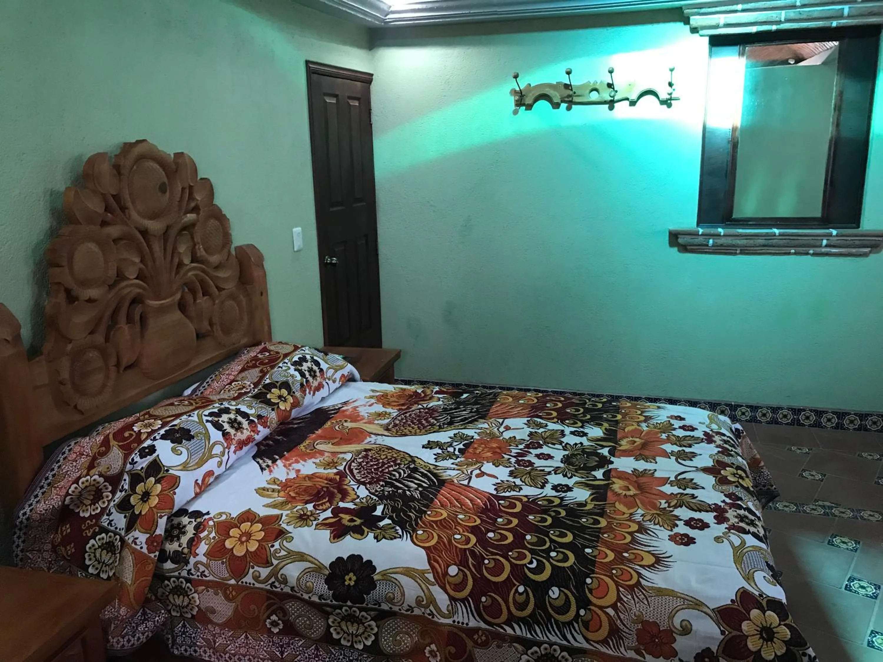 Bed in Posada Casa del Minero