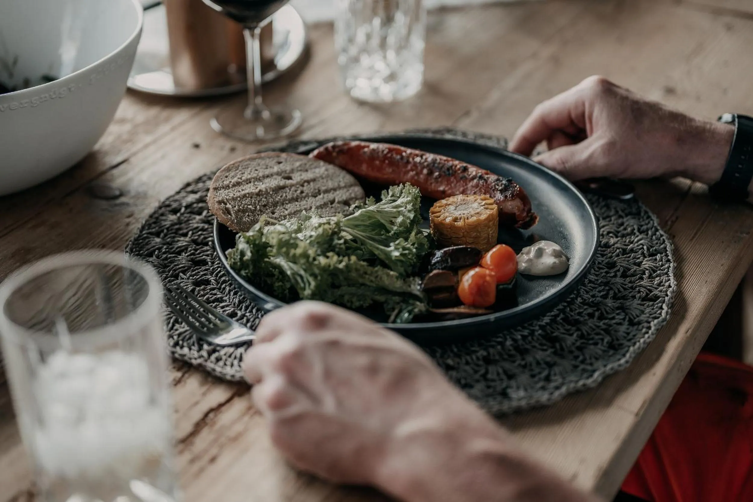 Food in Alpenappartements Cristall