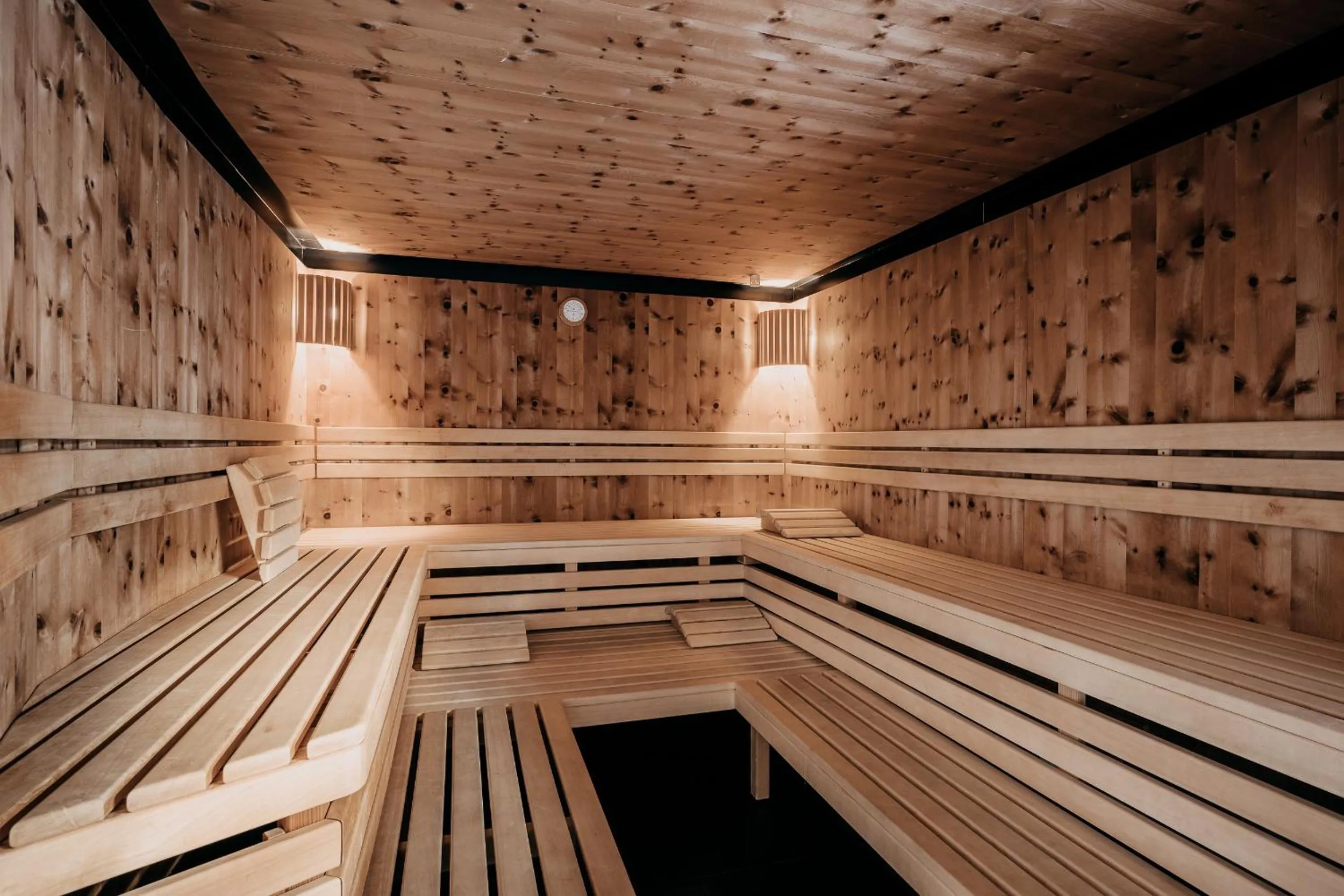 Sauna in Alpenappartements Cristall