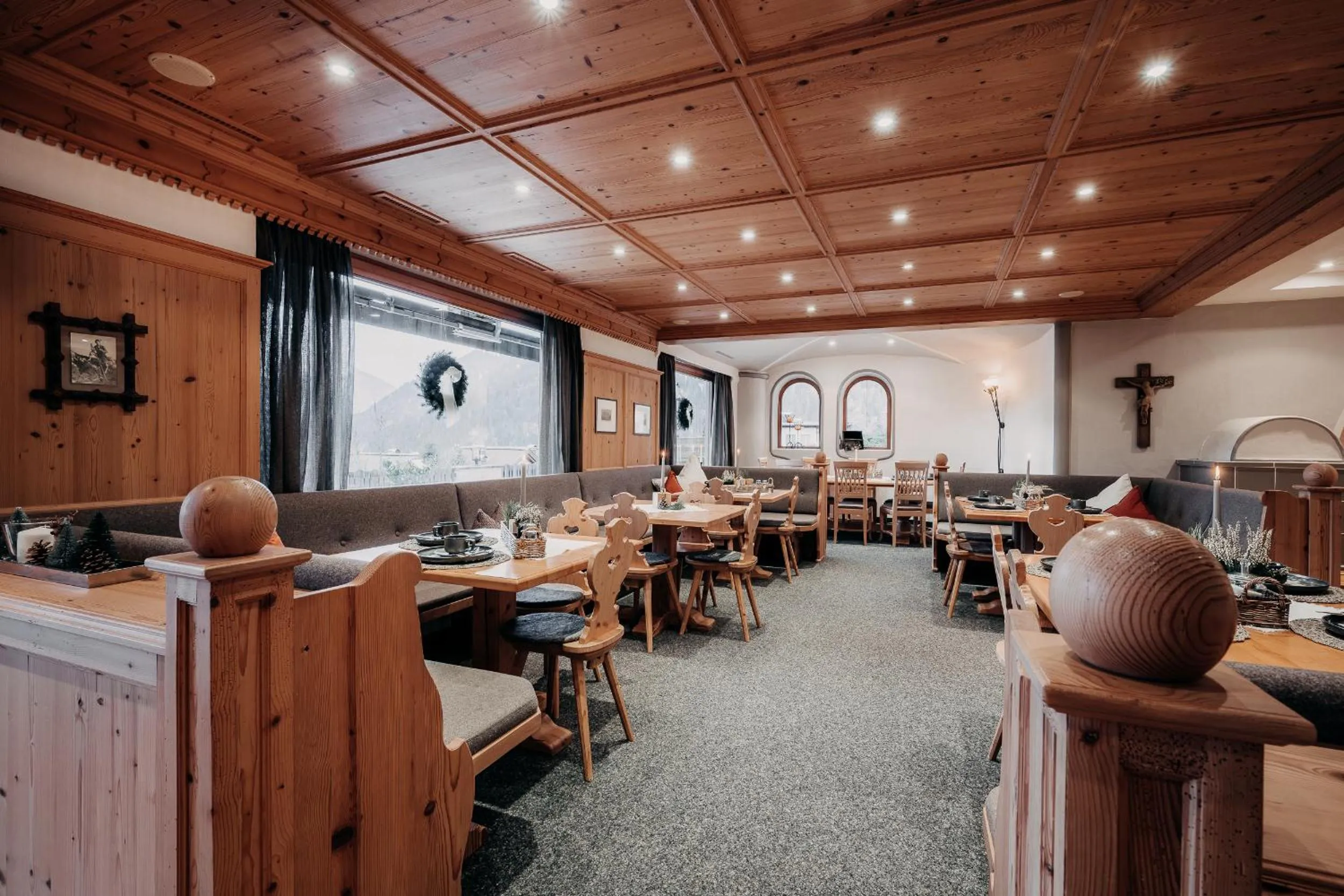 Seating area in Alpenappartements Cristall