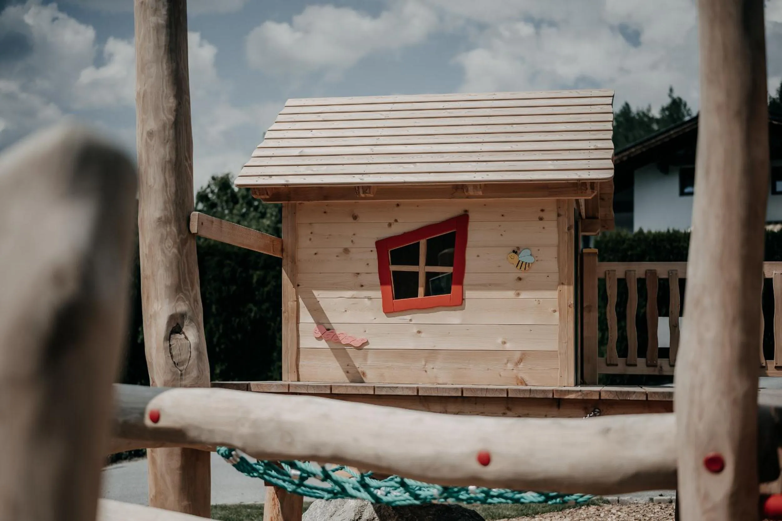 Children play ground in Alpenappartements Cristall