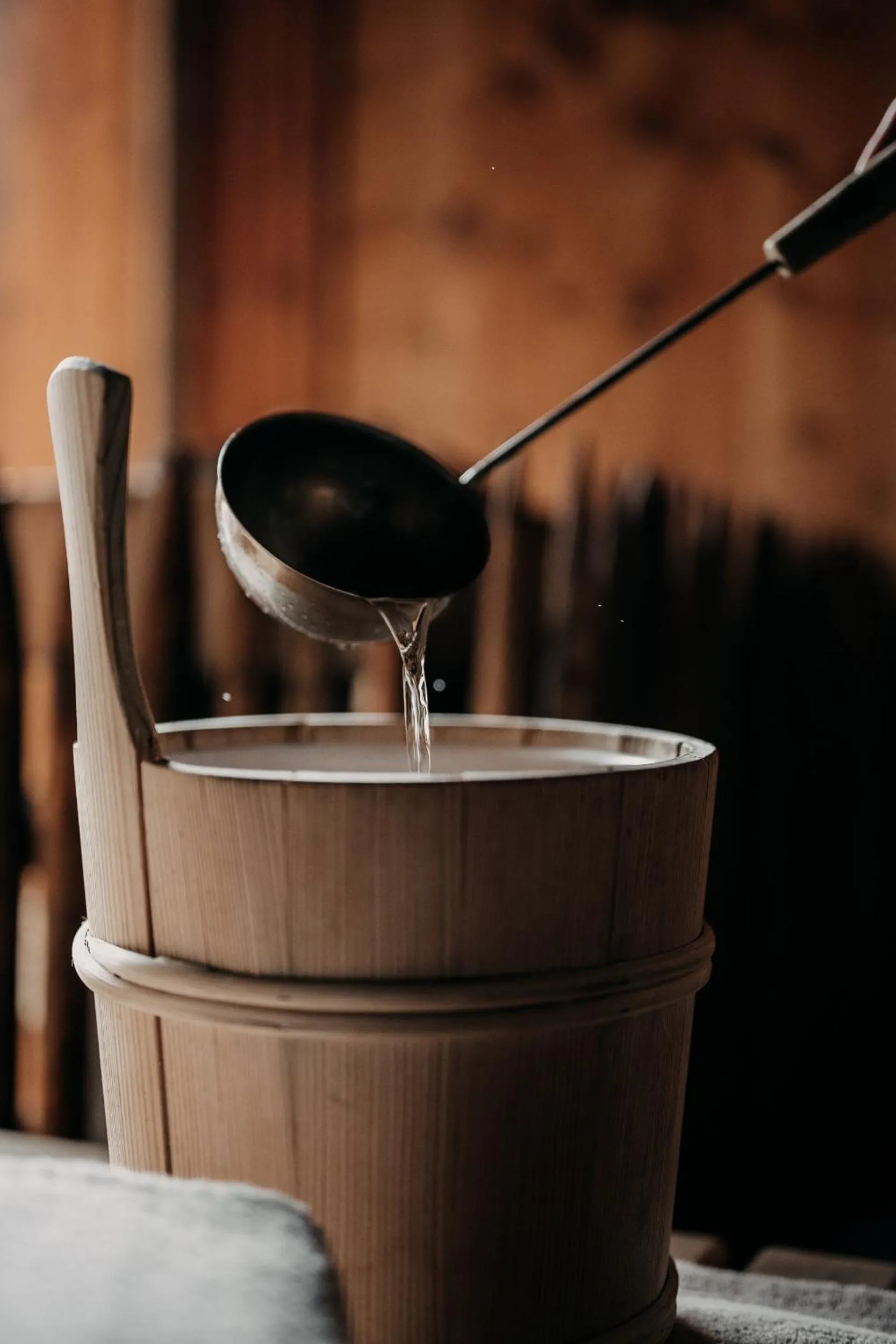 Sauna in Alpenappartements Cristall