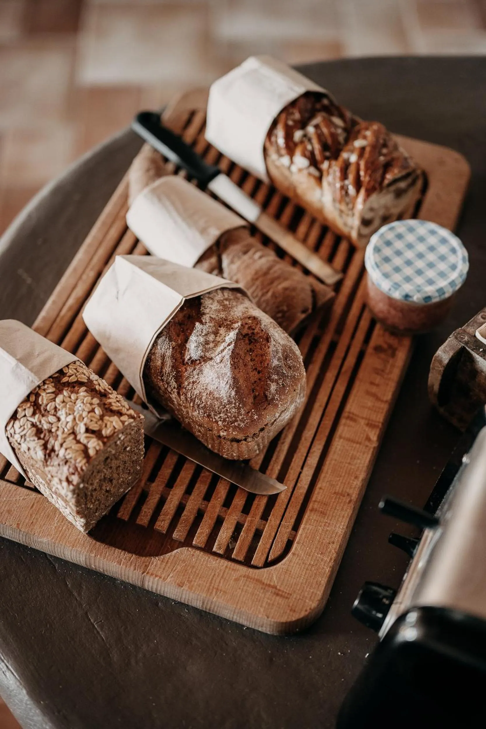 Breakfast in Alpenappartements Cristall