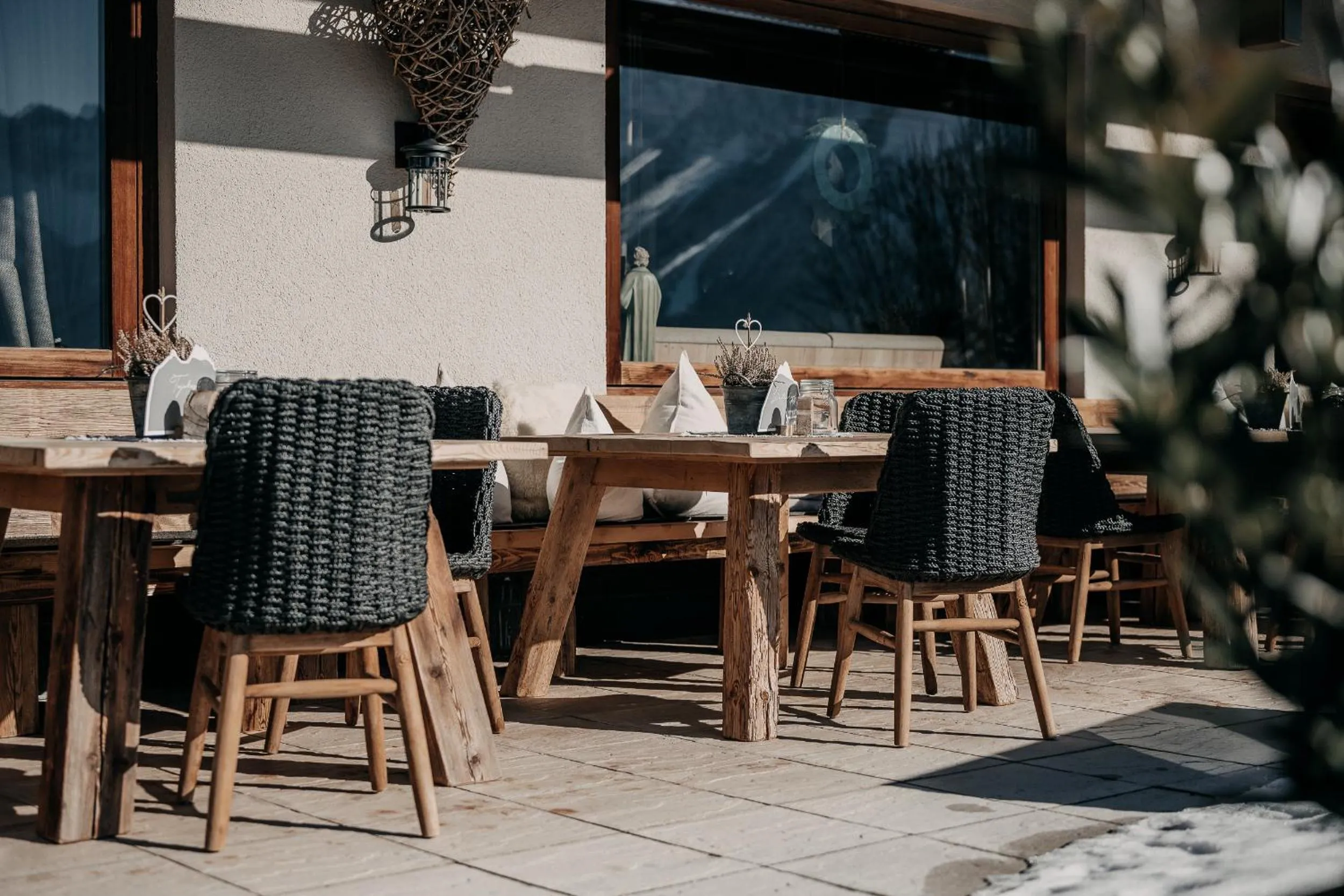 Balcony/Terrace in Alpenappartements Cristall