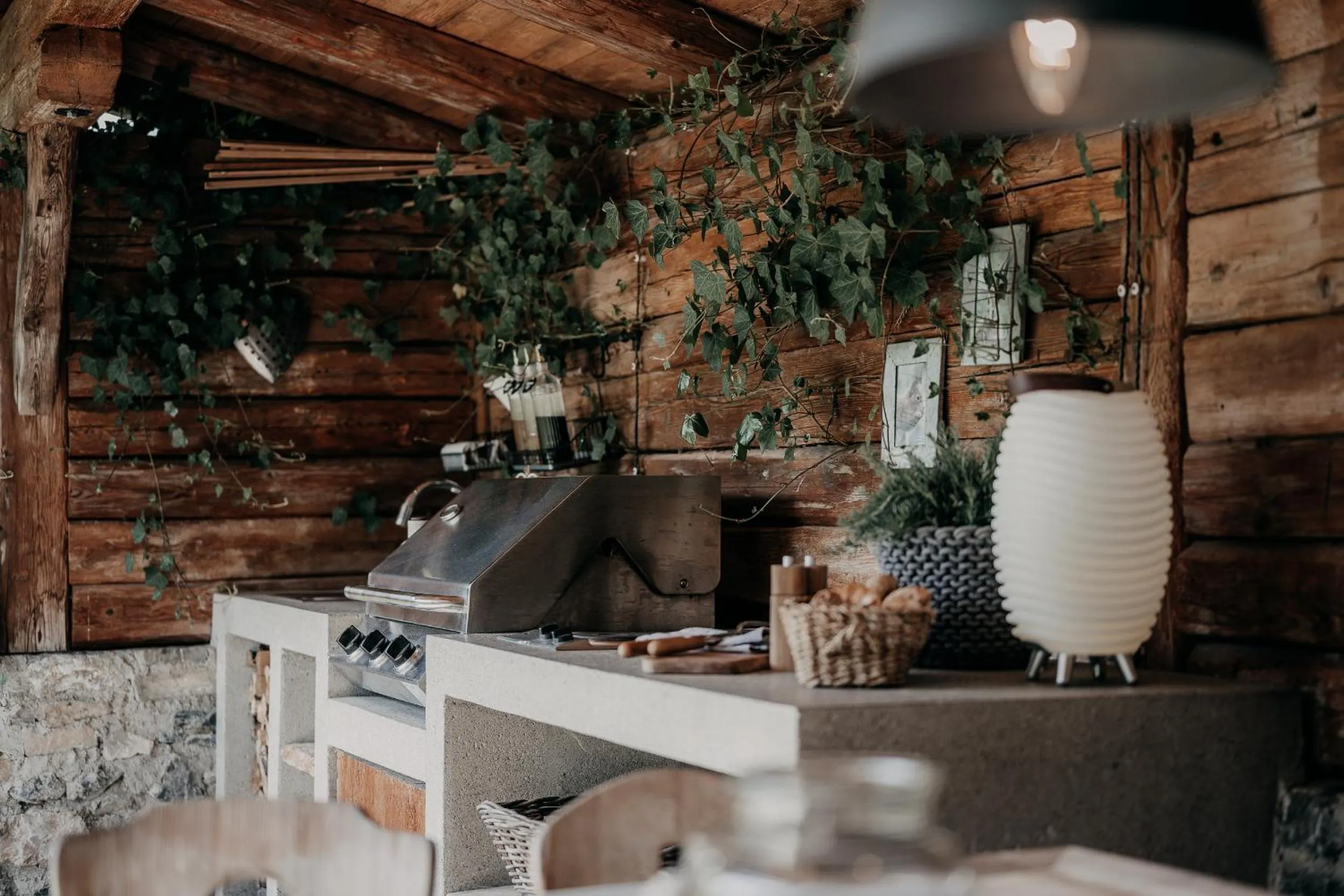 BBQ facilities in Alpenappartements Cristall